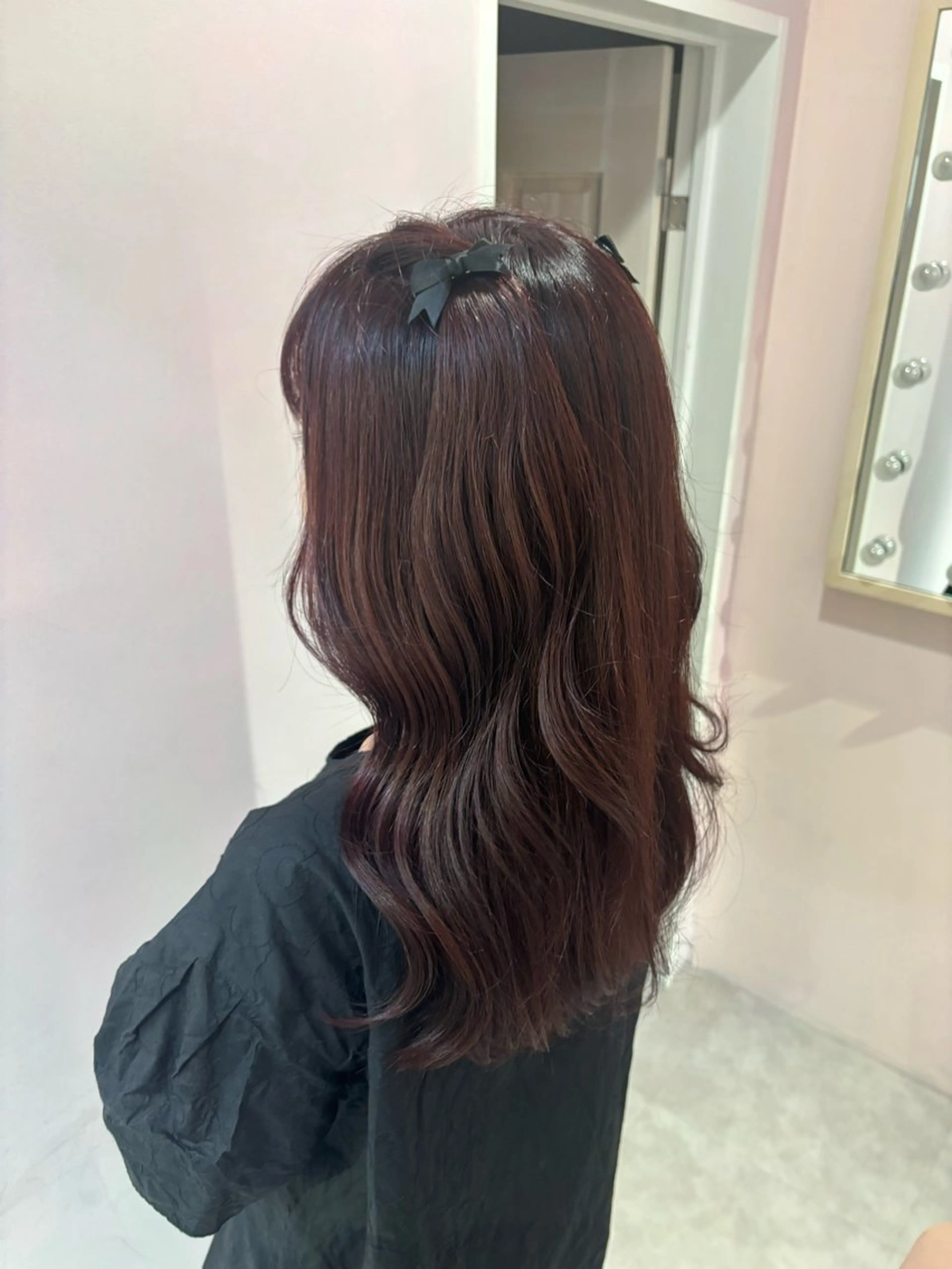 ヘアアレンジ ヘアカラー トリートメント momochan🍑 ドーリーボブカット♡のヘアスタイル