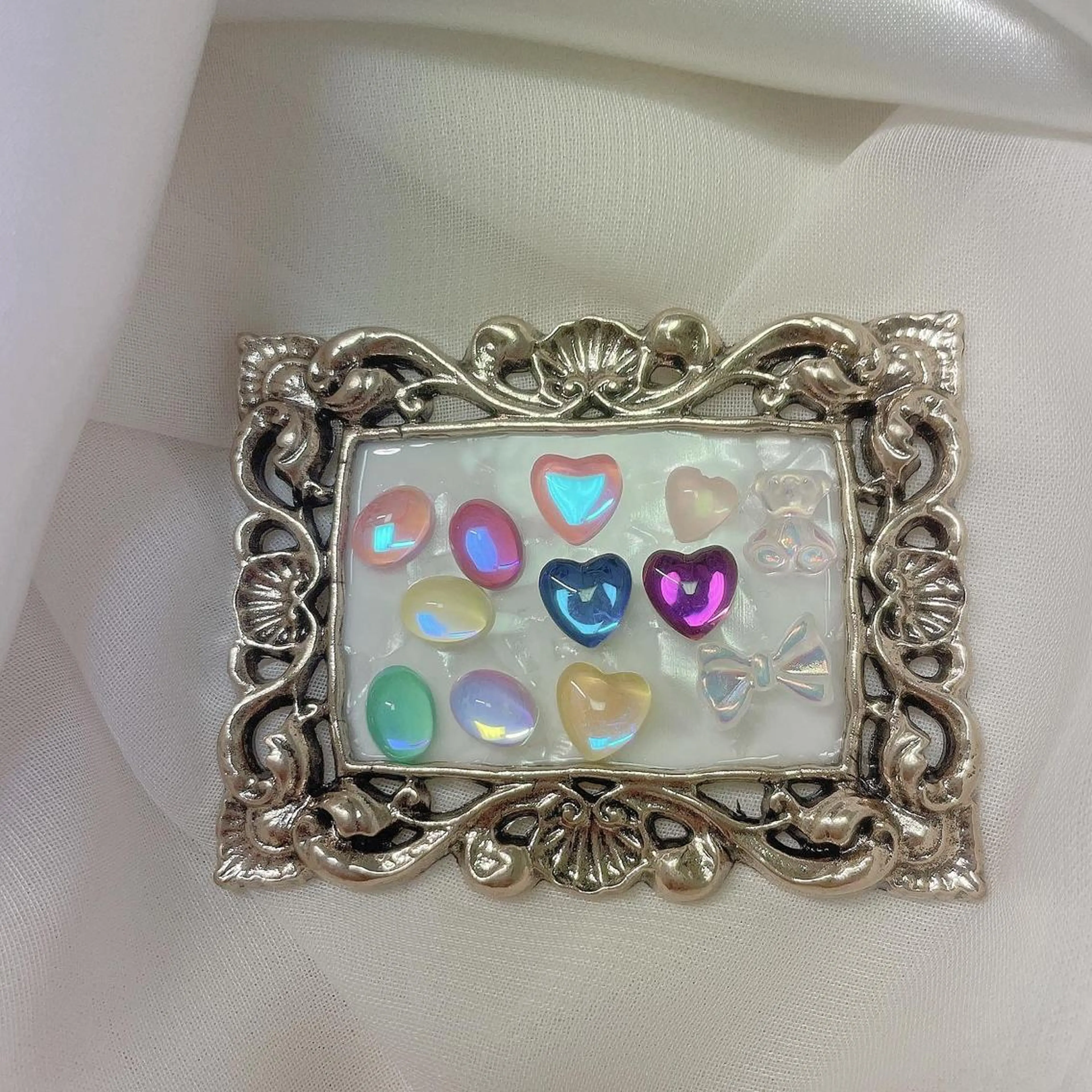 カラー ネイル 𓂃🦢Aurora Swan🌙𓂃のネイルデザイン