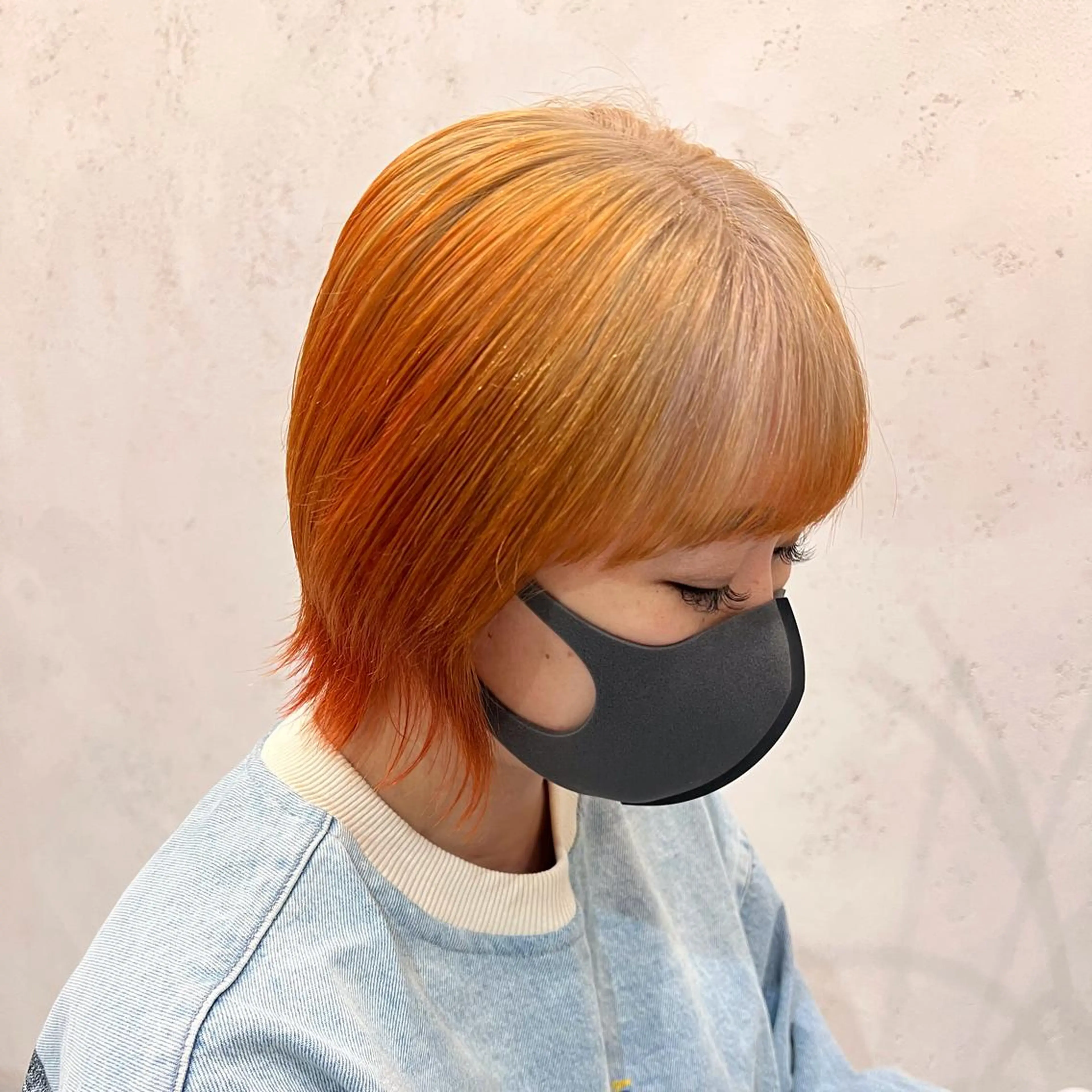 ショート カラー ヘアカラー トリートメント ヘアセット 【海外風カラー】 ⭐︎DEAN名駅店☆のヘアスタイル