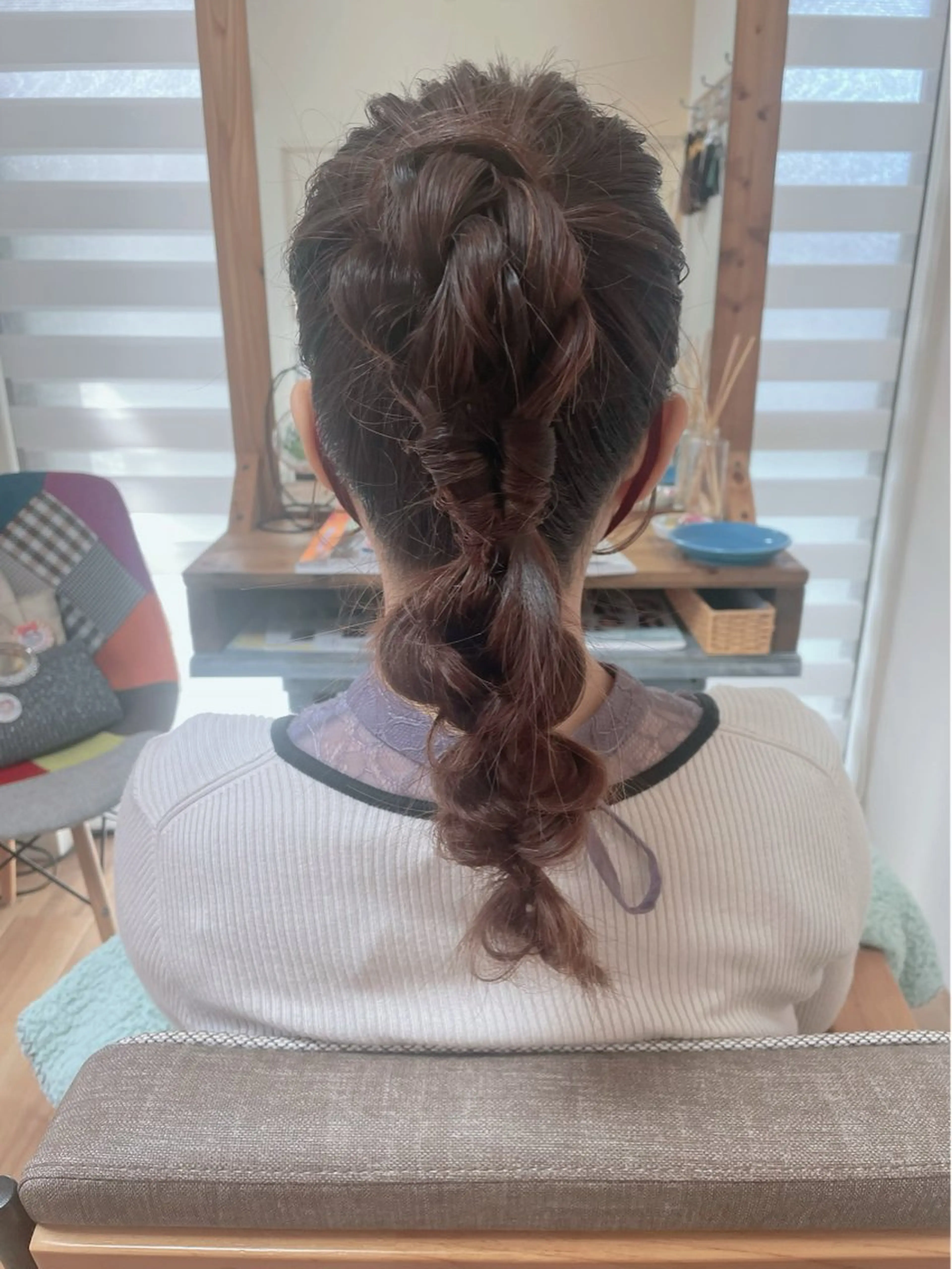 ☆崩れにくくお洒落なヘアセットに☆の写真
