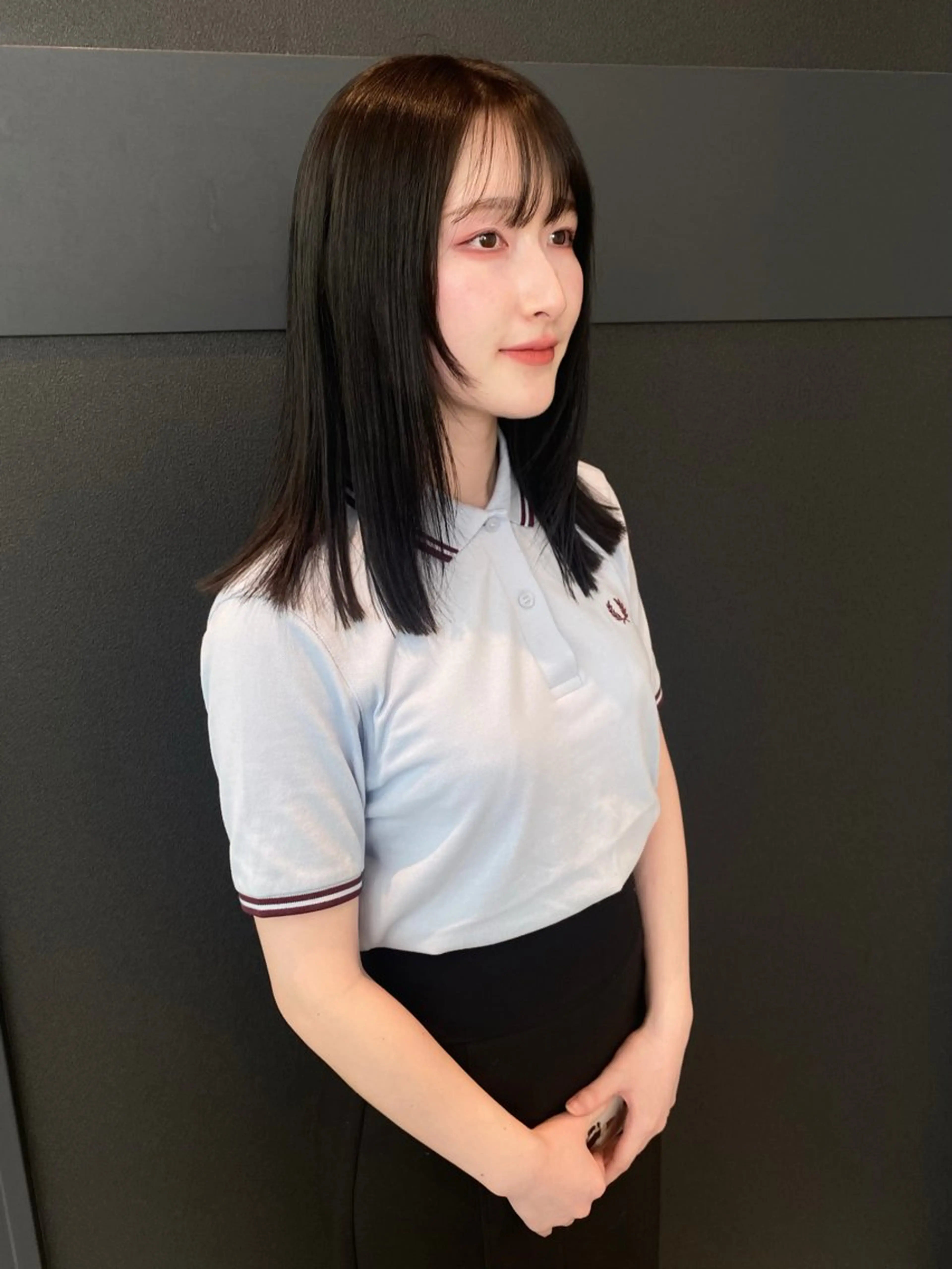 ミディアム カラー カット ヘアカラー トリートメント mai / linoah˚✧のヘアスタイル