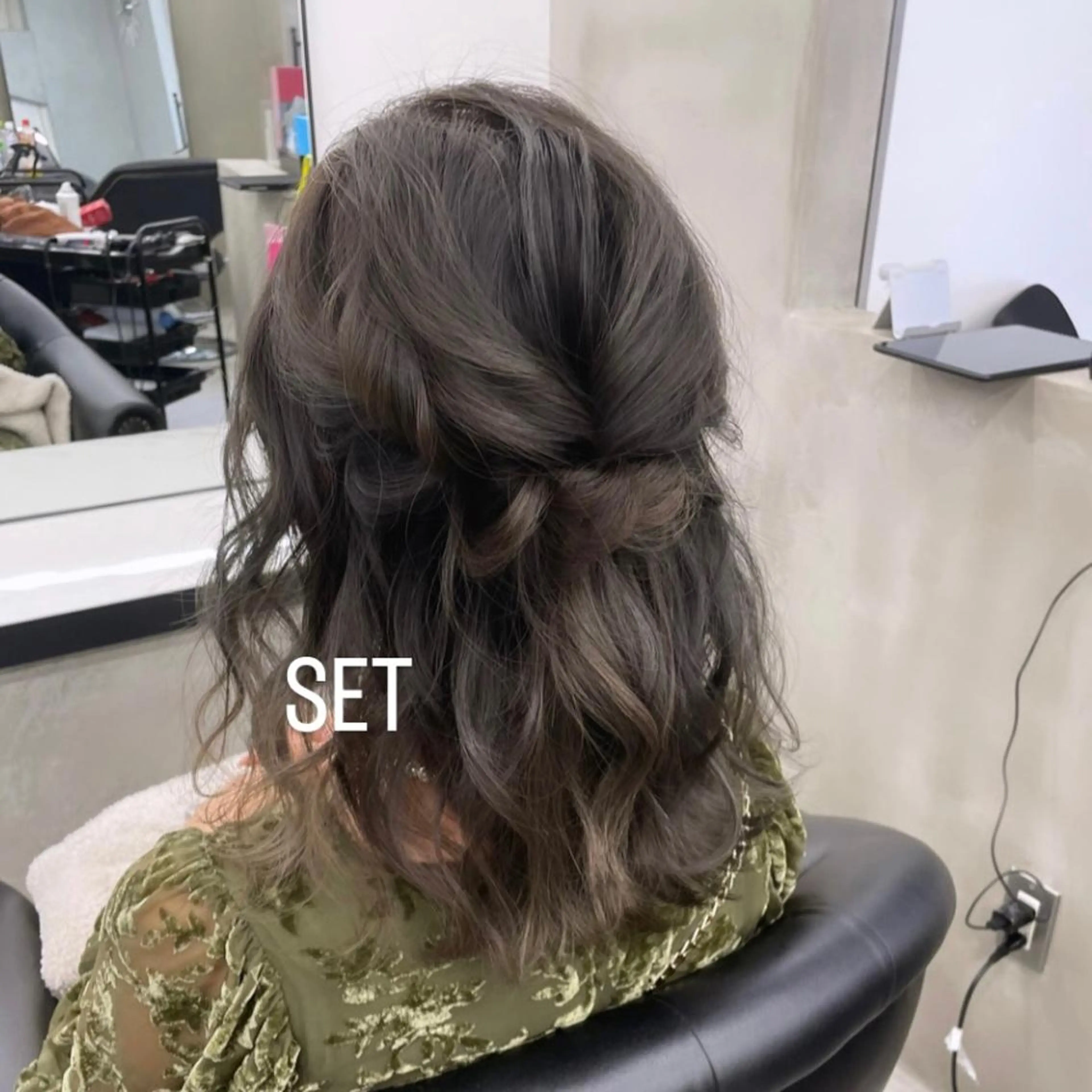 ヘアアレンジ ヘアセット エクステ🩵ブリーチ 韓国ヘア🩵KAEのヘアスタイル