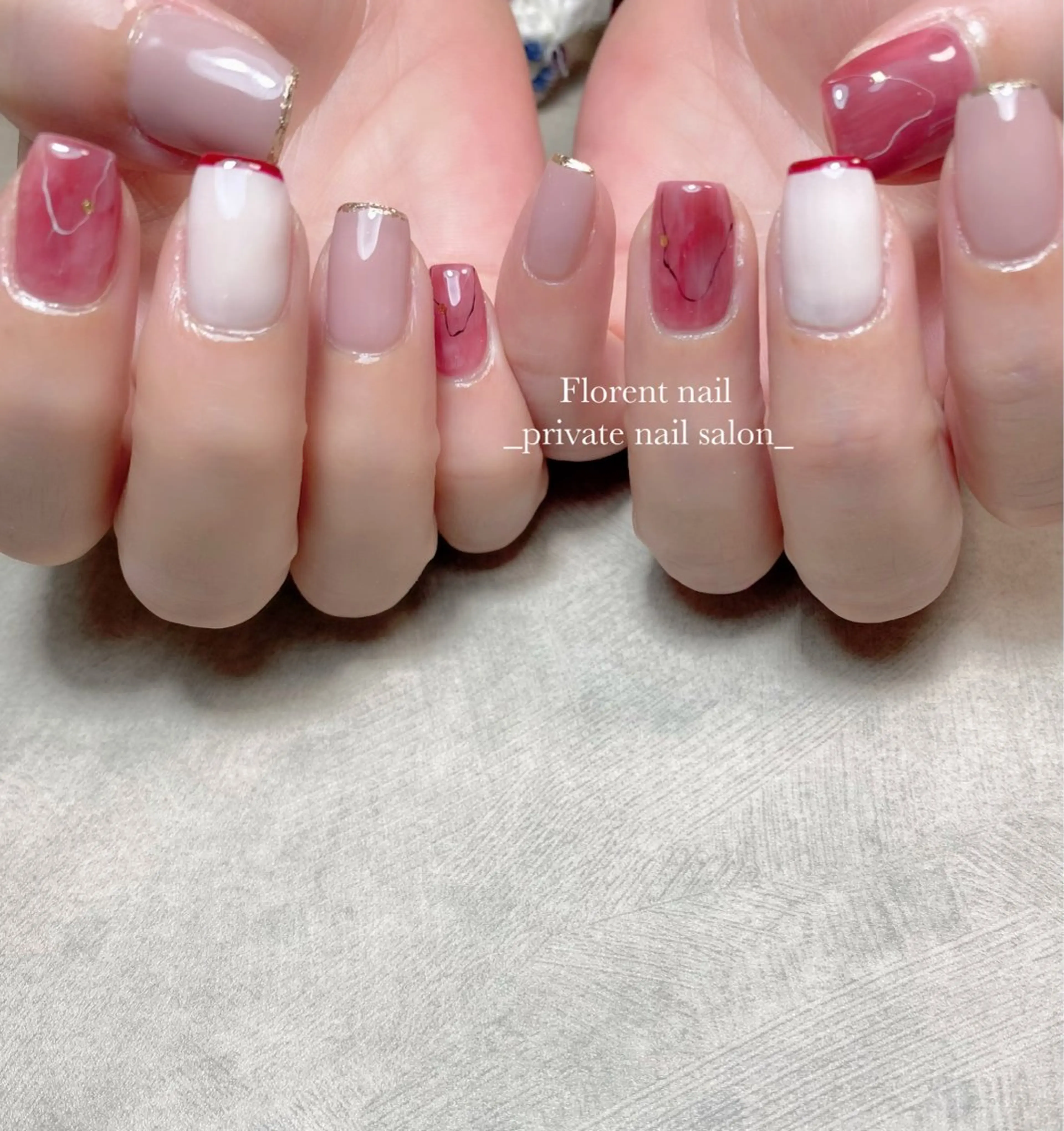 ネイル ハンドネイル florent nailのネイルデザイン