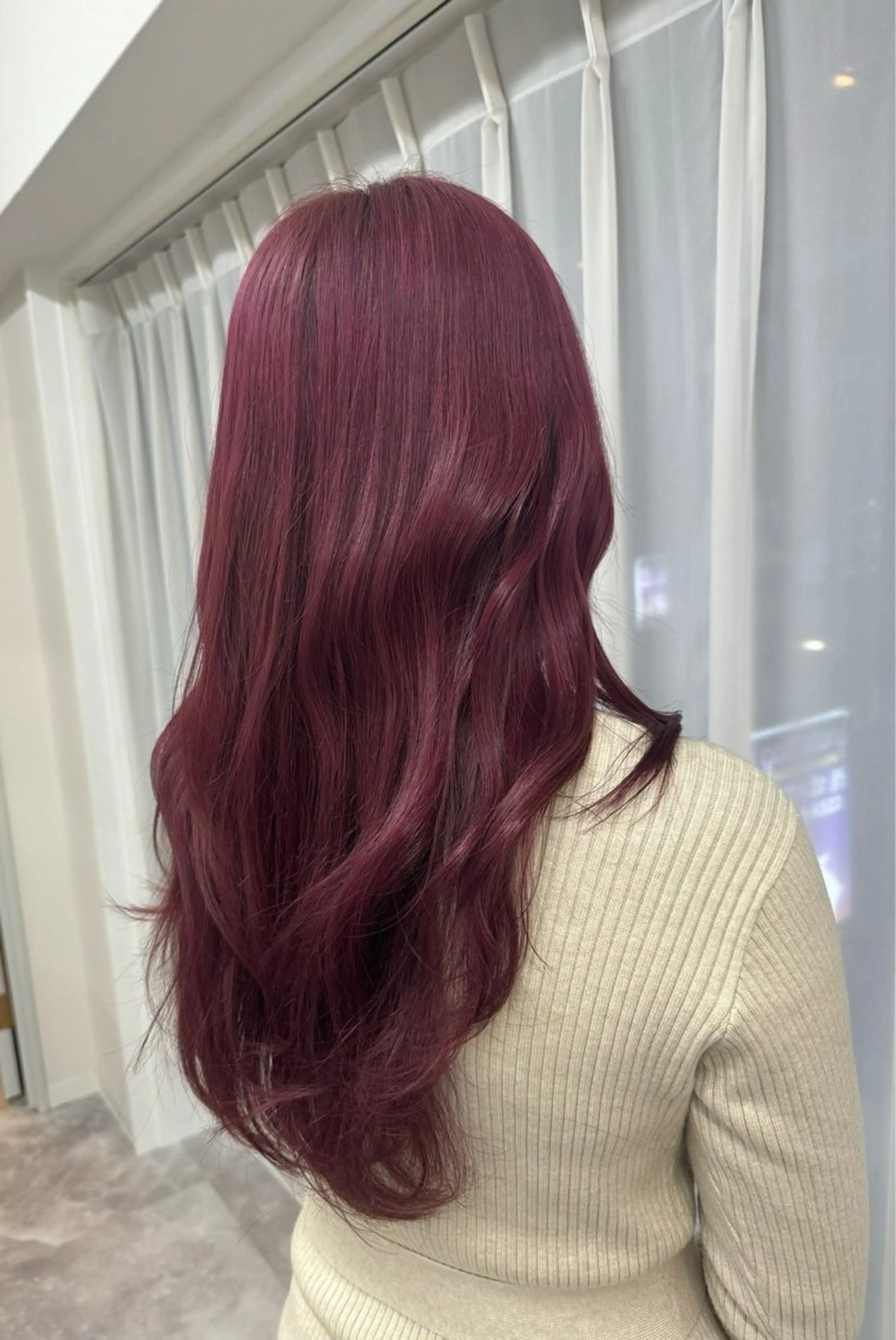 ロング ヘアカラー Aura 髪質改善＆韓国レイヤー所属・あい❤︎ /髪質改善/韓国巻きのヘアスタイル