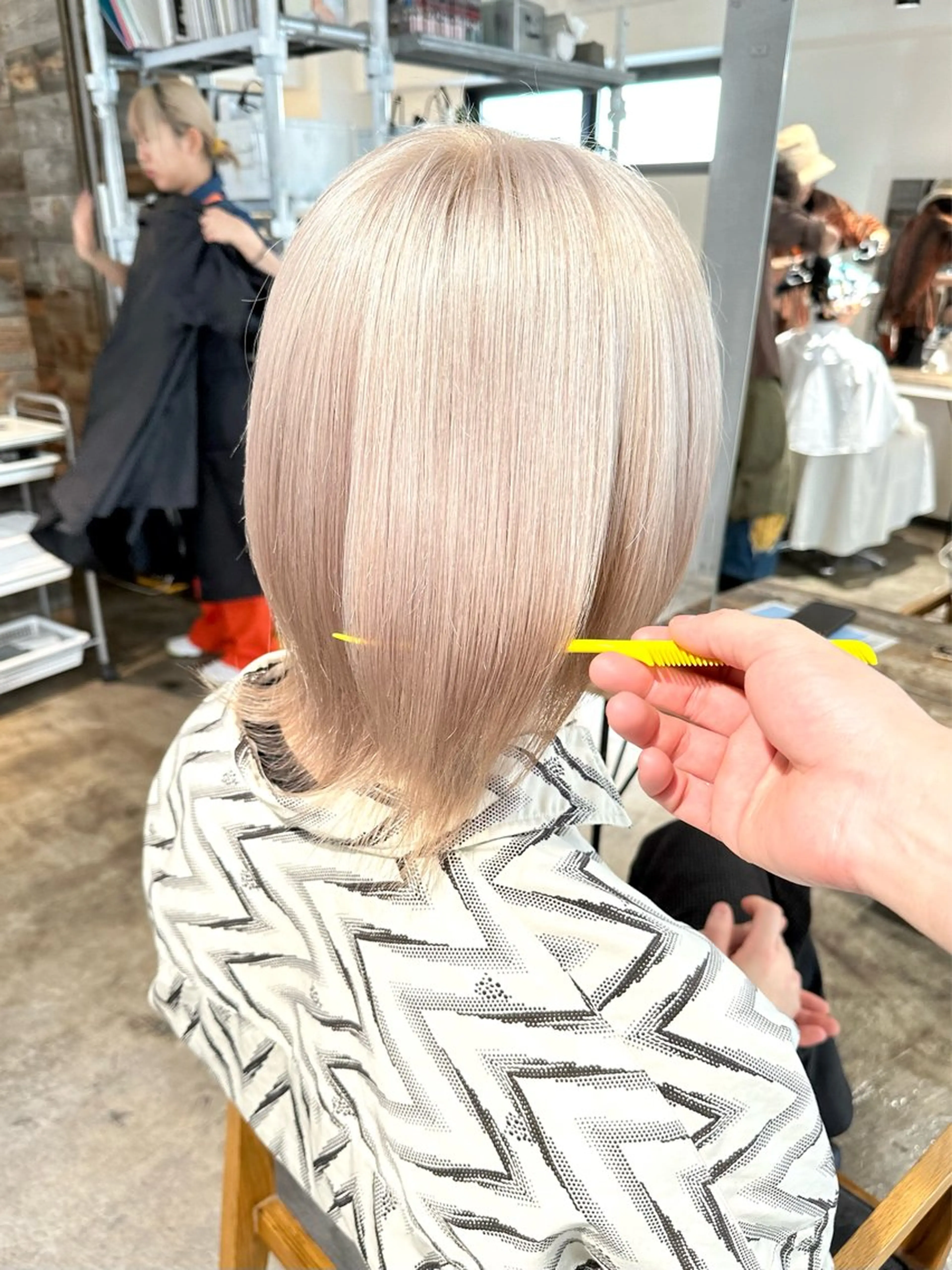 メンズ メンズブリーチ メンズハイトーン メンズパーマ カット ヘアカラー トリートメント 骨格補正施術/メンズ 専門美容師/YUYAのヘアスタイル