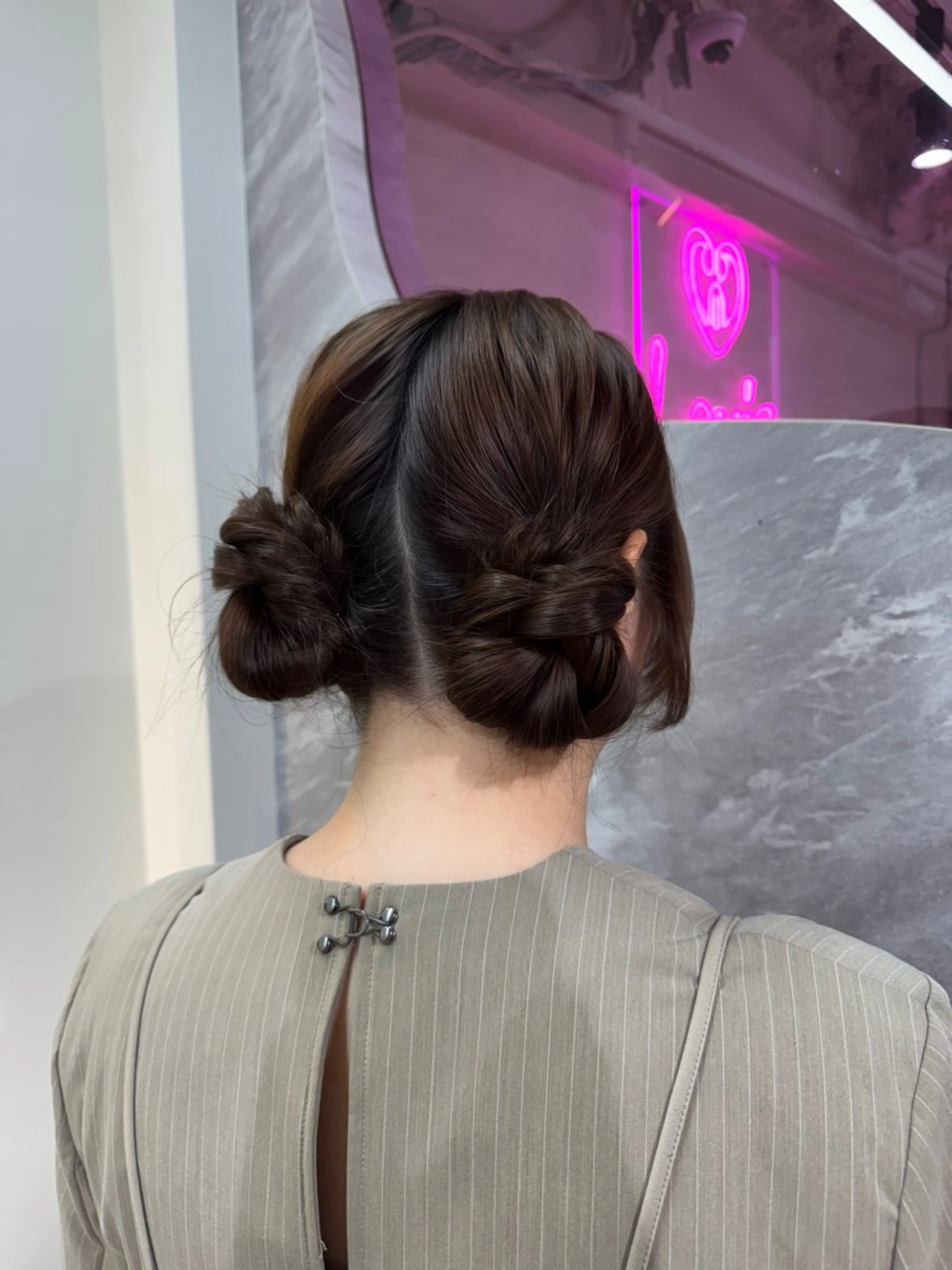 ヘアアレンジ ヘアセット 韓国ヘア‎🪽 あんじぇ‎🤍池袋のヘアスタイル