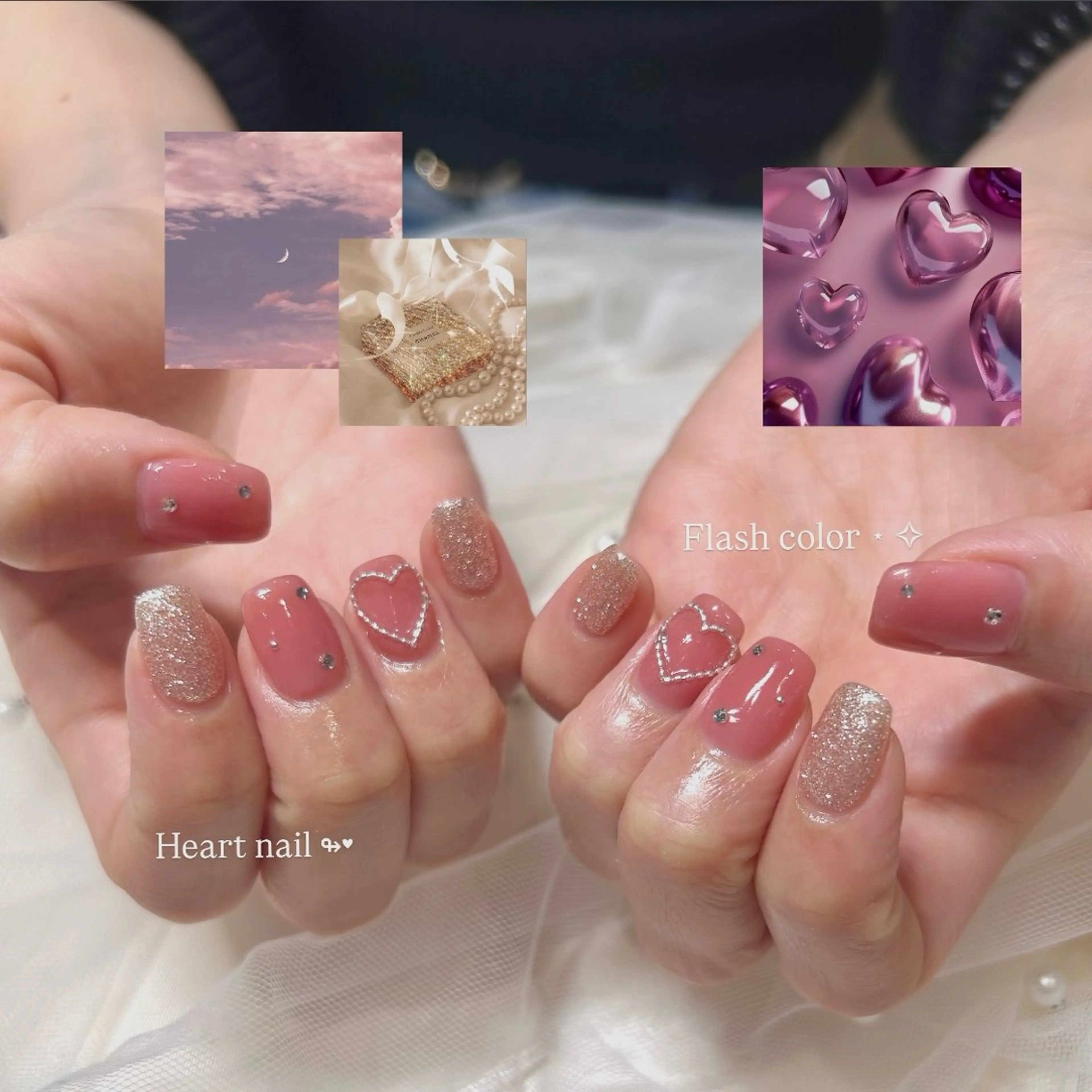 ネイル 長瀬 瑠霞のネイルデザイン