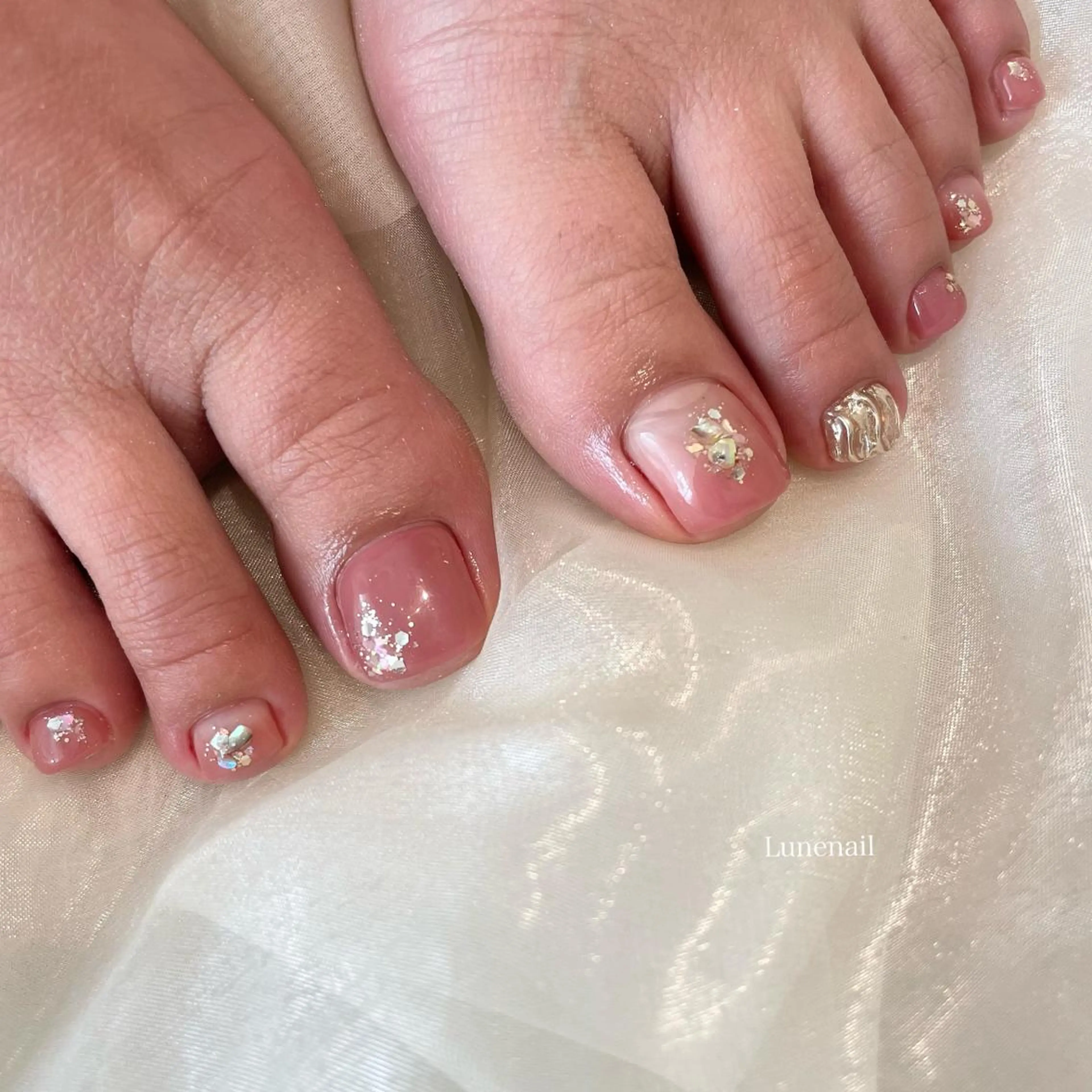 ネイル フットネイル Lunenail所属・Lune nailのネイルデザイン