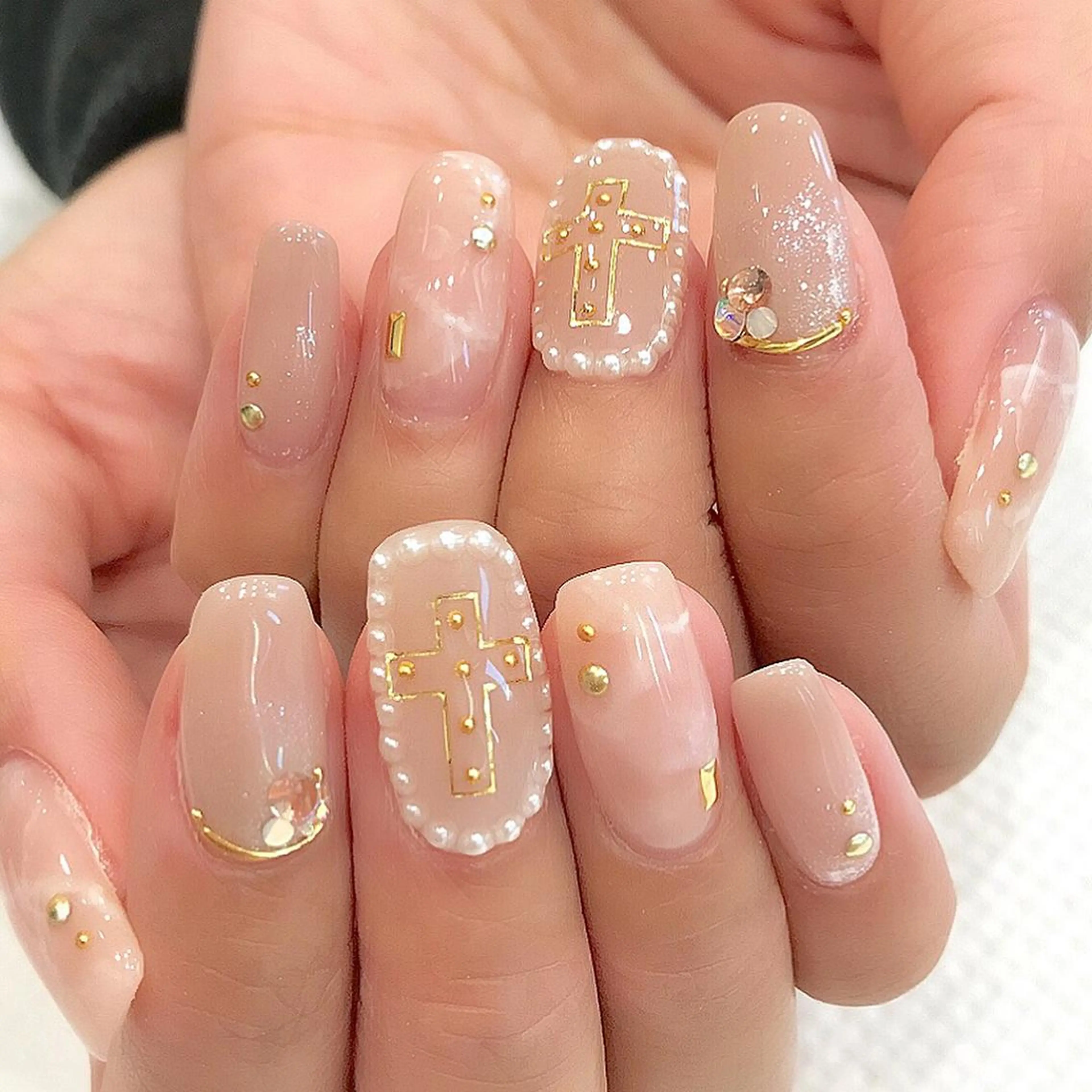 ネイル 大理石ネイル(マーブル) Ash関内ネイリスト 荒木のネイルデザイン