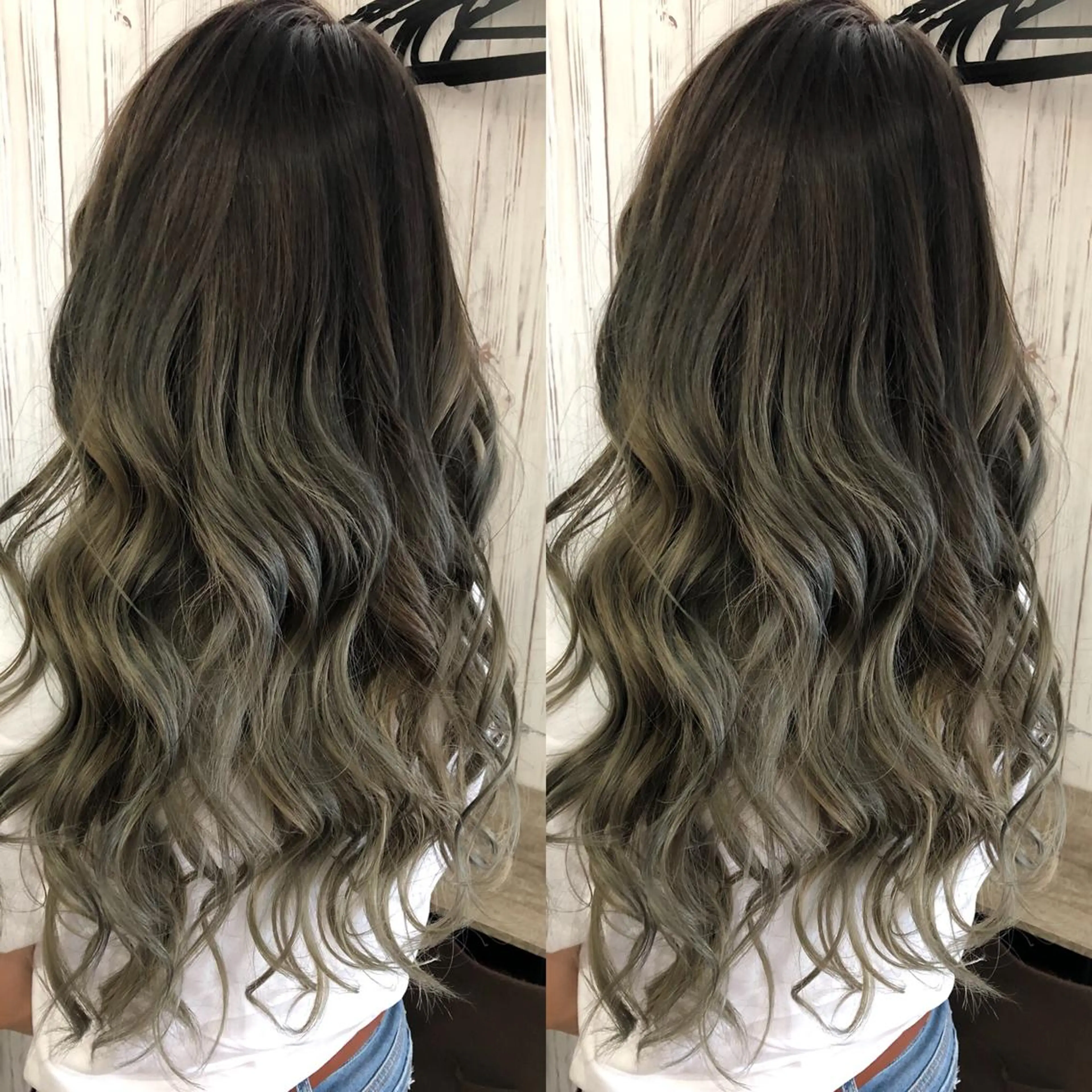 ロング カラー ヘアアレンジ ヘアサロンオスカー 岸和田蛸地蔵店のヘアスタイル