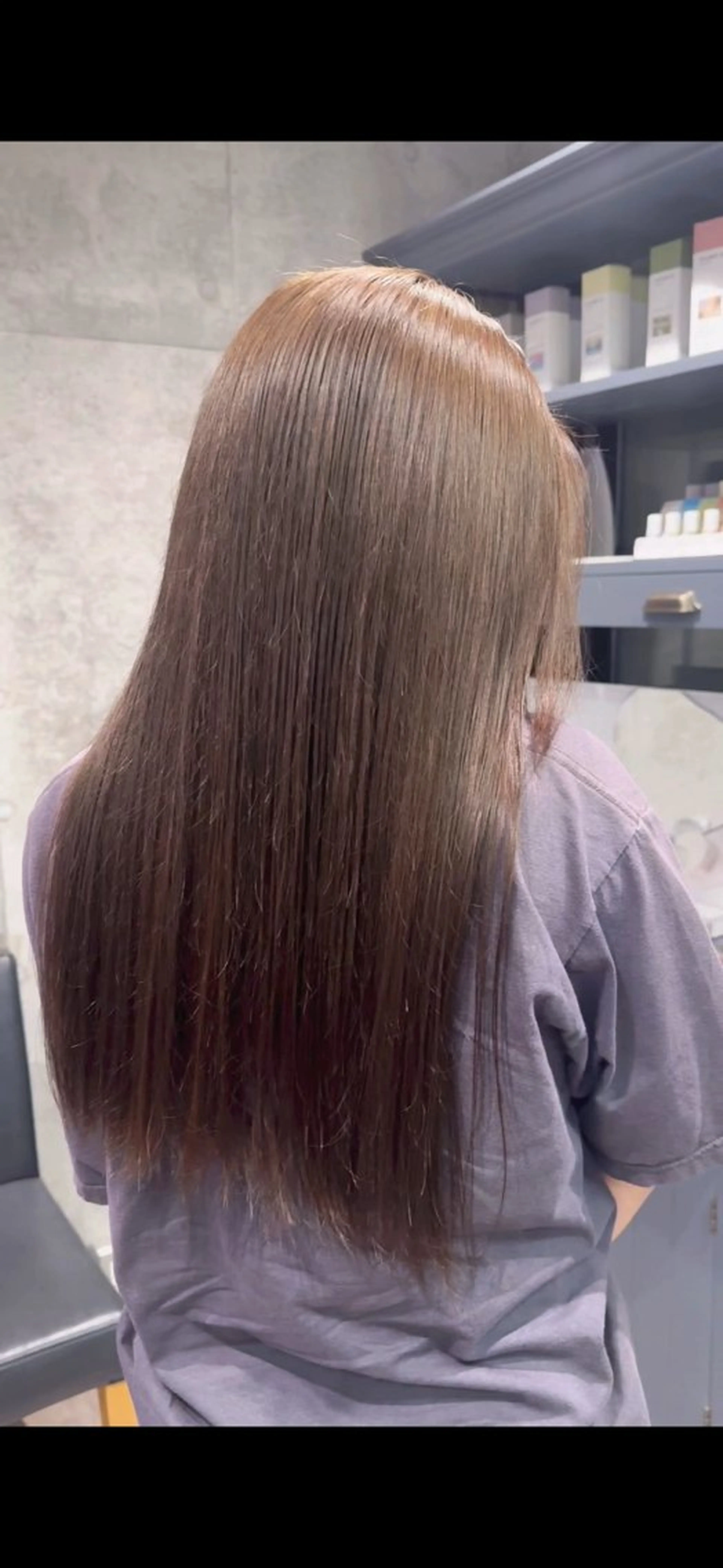 【ミニモ限定メニュー🉐】カット➕カラー➕2stepトリートメント✨の写真