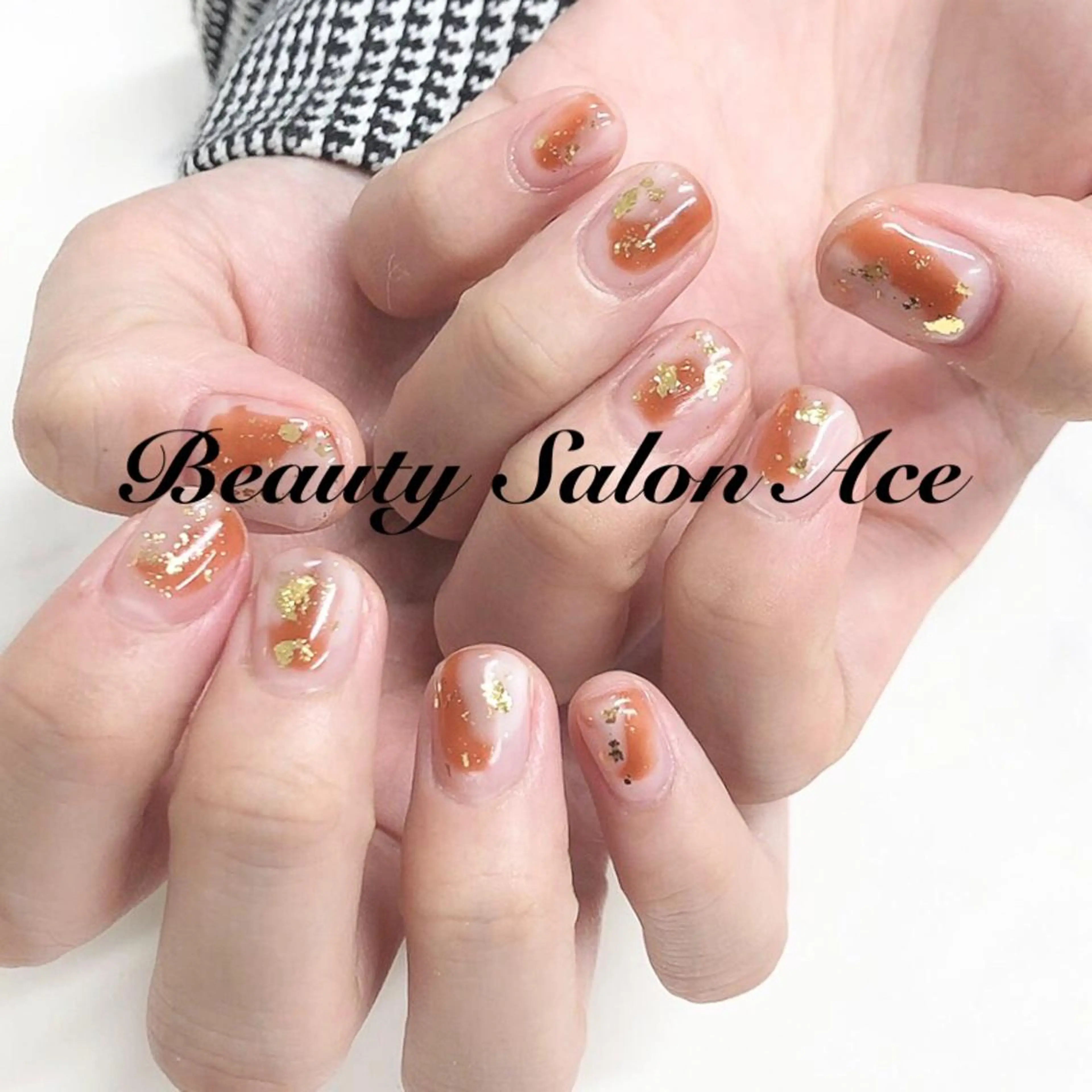 ネイル アートネイル 長さ出し ジェルネイル メンズネイル ニュアンスネイル Beauty Salon Ace（ネイルサロン　エース）所属・池袋フィルイン Ace♡長さだしのネイルデザイン