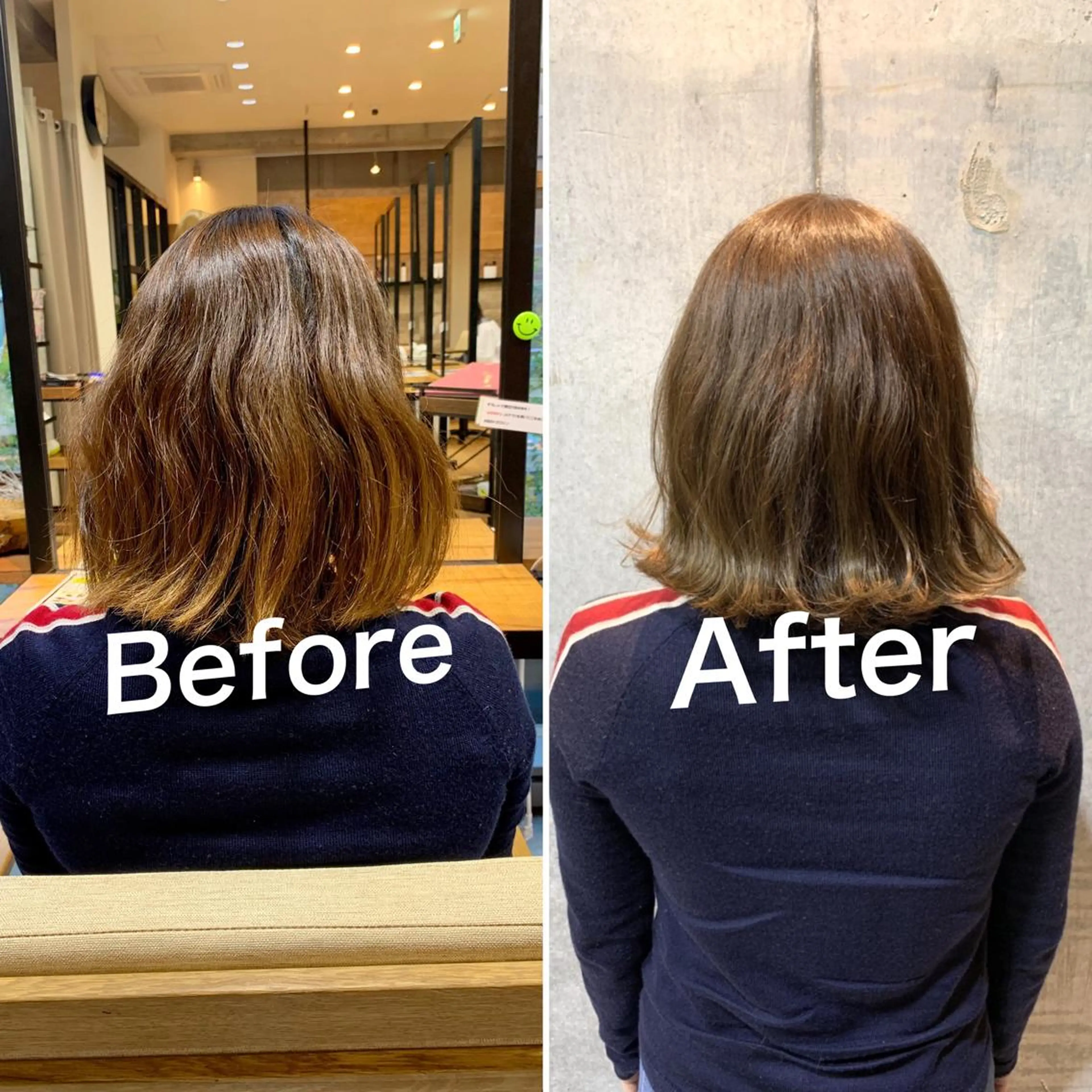 カラー カット トリートメント 佐瀬竜矢PRIMAL /portのヘアスタイル