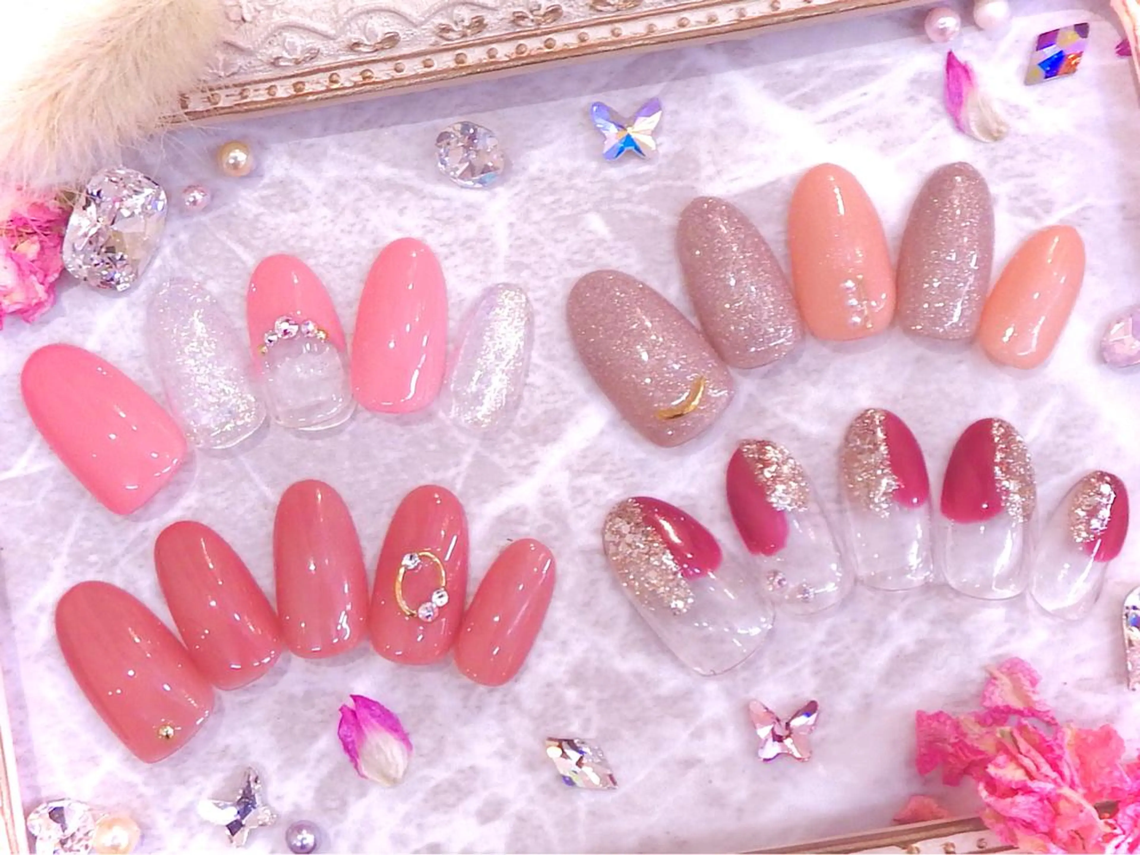 ネイル シンプルネイル ボガスティーズネイル 川崎店のネイルデザイン