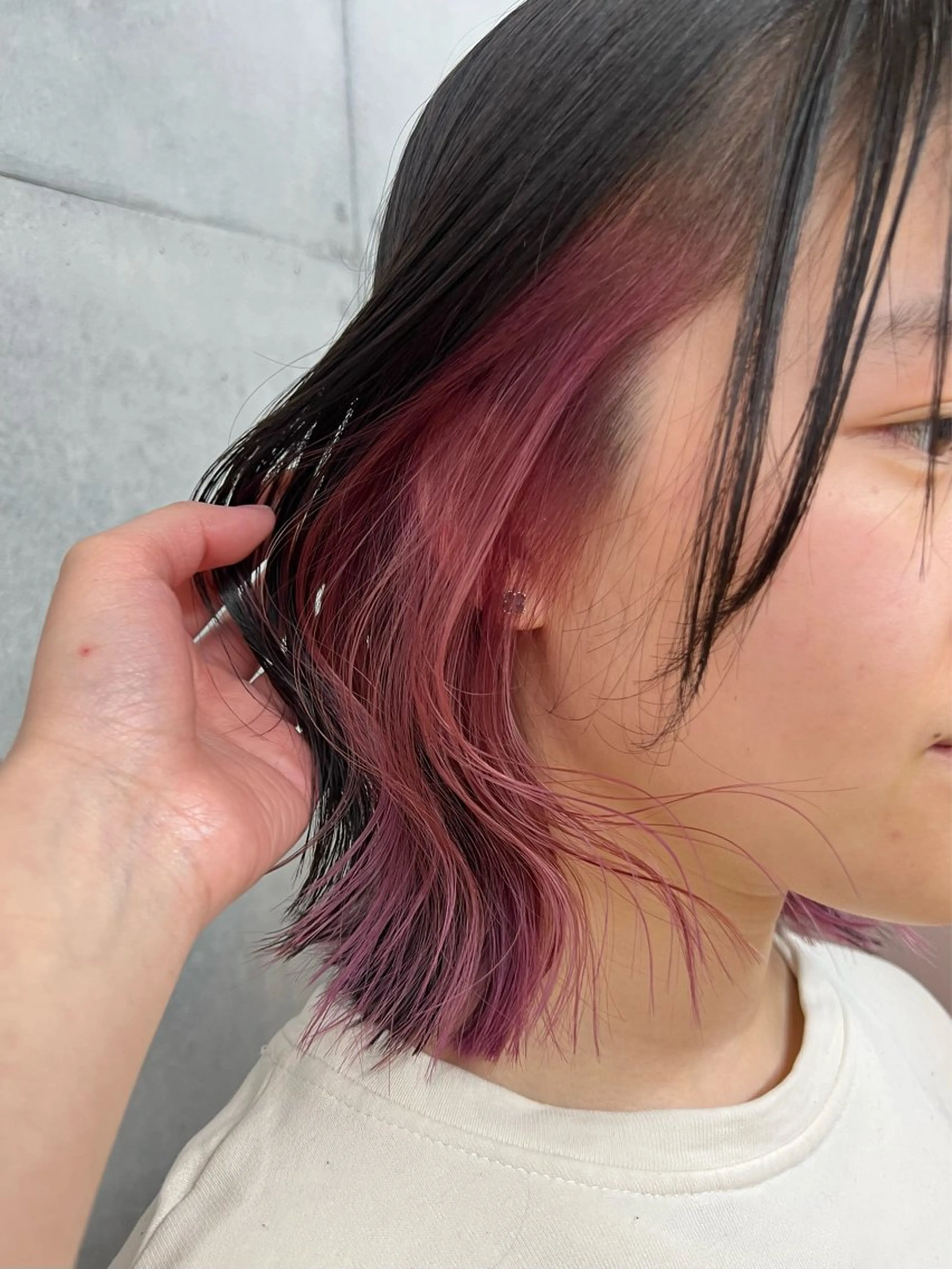 ミディアム カラー 🖤里央愛🖤 カットモデル募集中のヘアスタイル