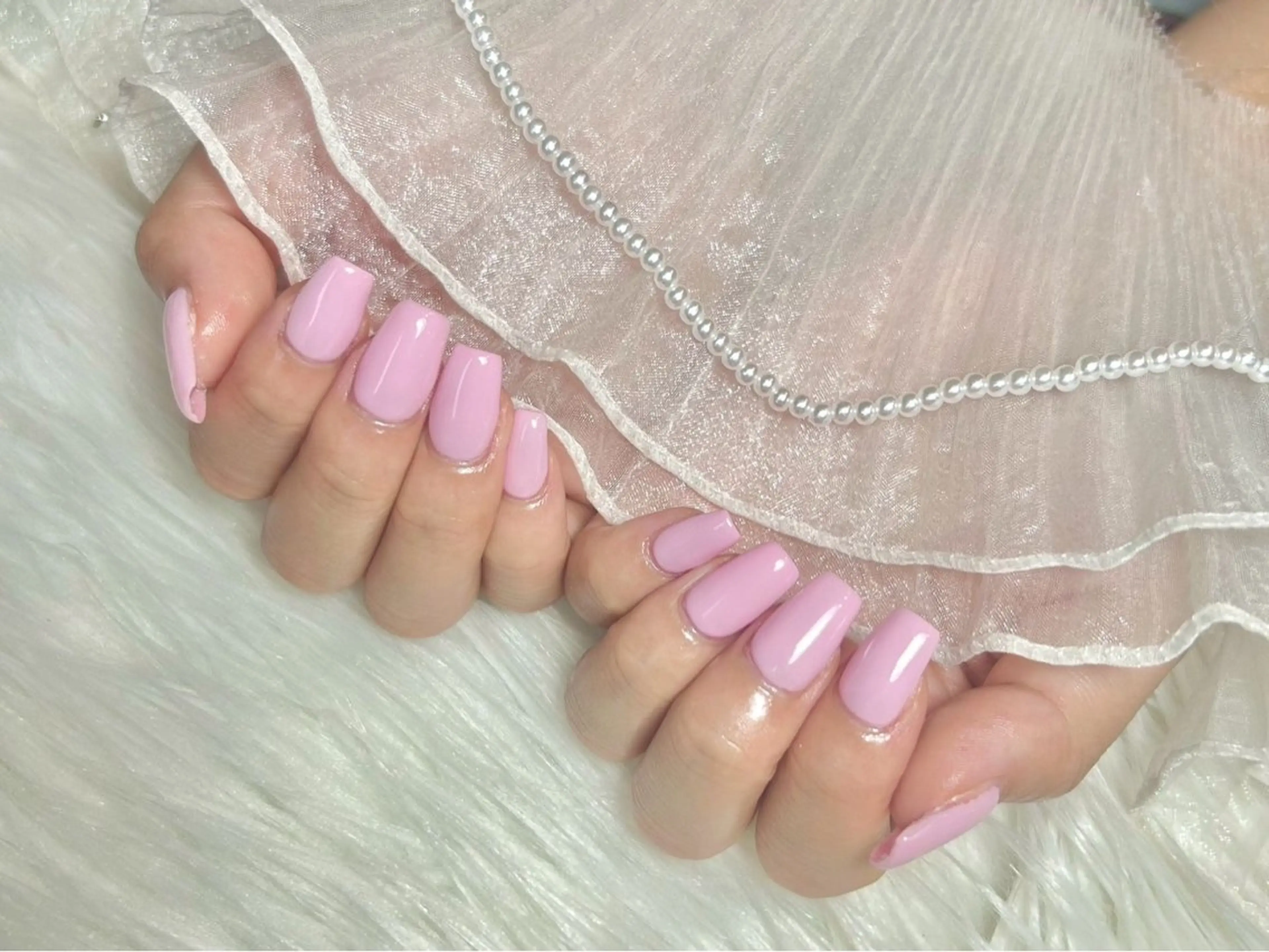 ネイル マットネイル ピンク ハンドネイル joieange hinakoのネイルデザイン