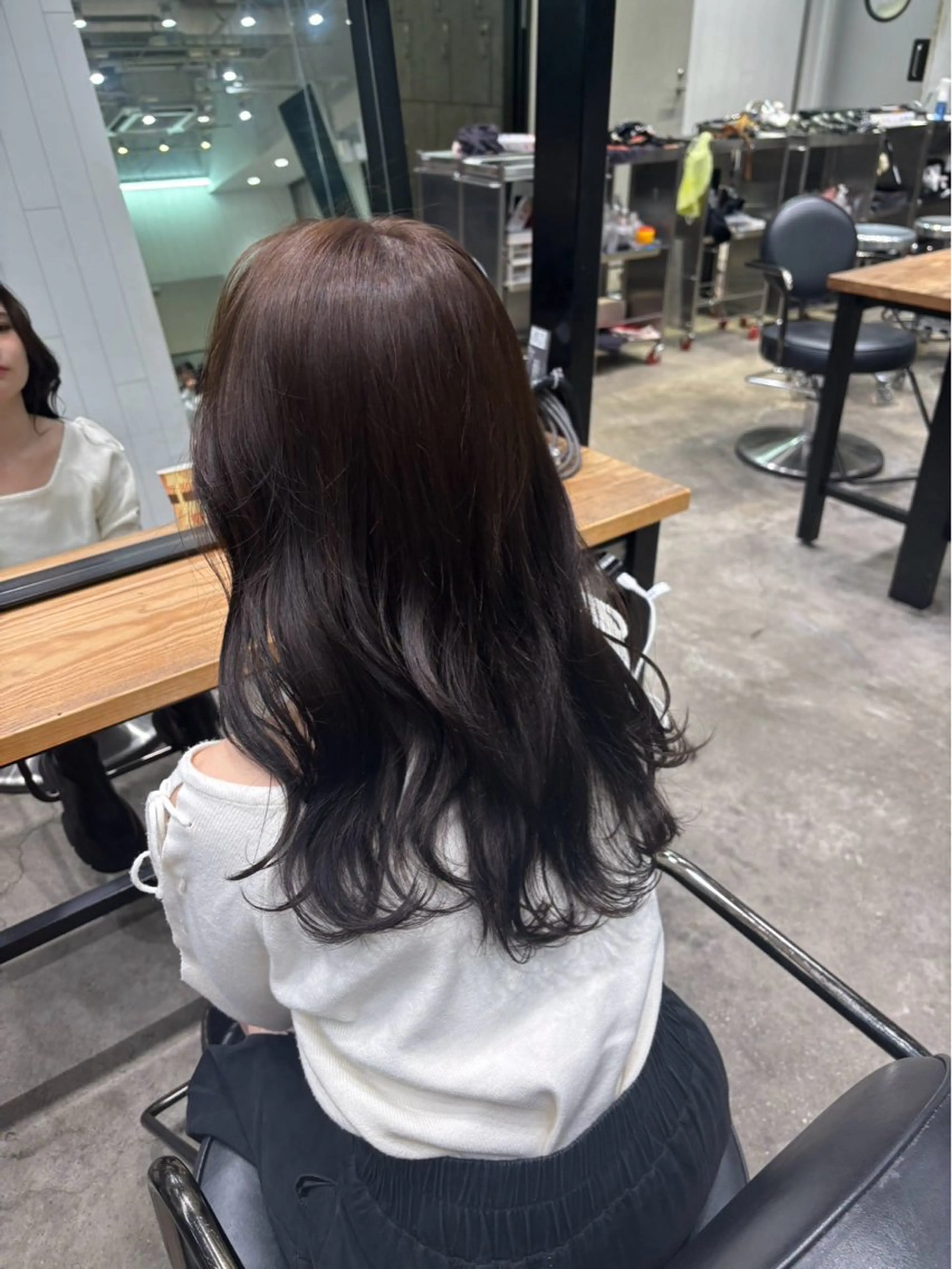 【当日予約限定❗️】【トーンダウン✨️】ワンカラー＋フォンダントリートメント🫧の写真