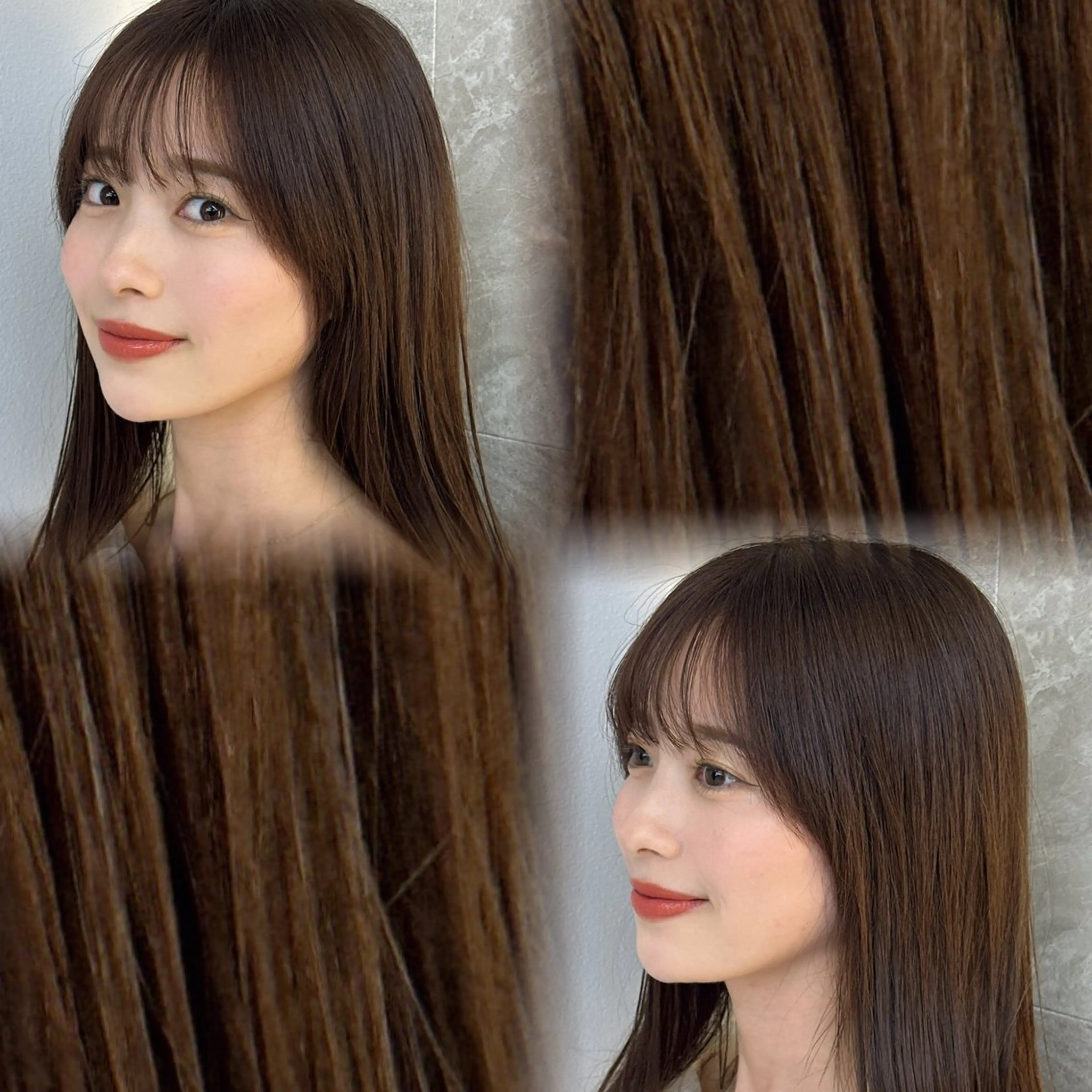 カラー トリートメント ヘアセット 池袋/韓国レイヤー/ 髪質改善／小原幹太のヘアスタイル