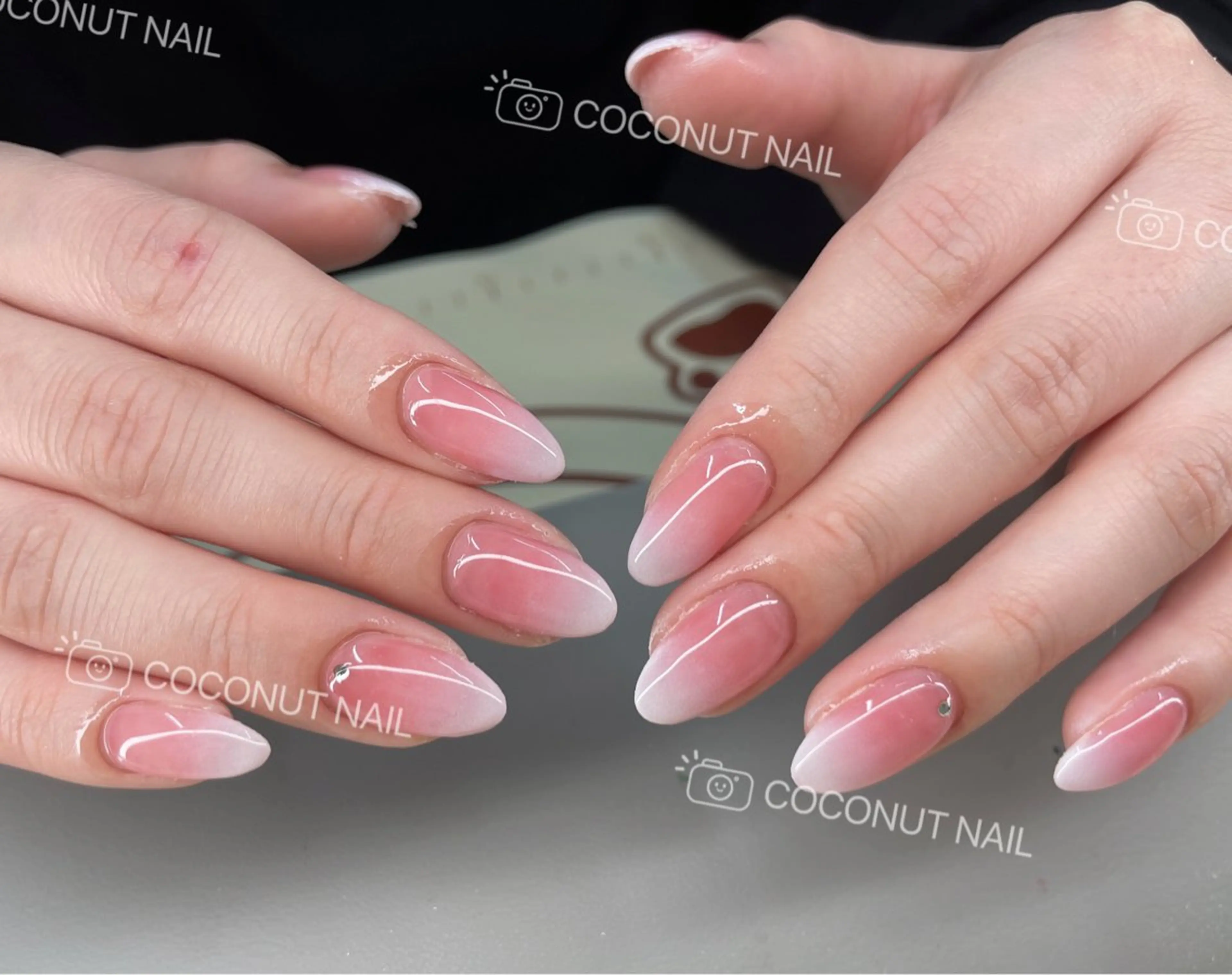 ネイル ハンドネイル 神田 ココナッツのネイルデザイン