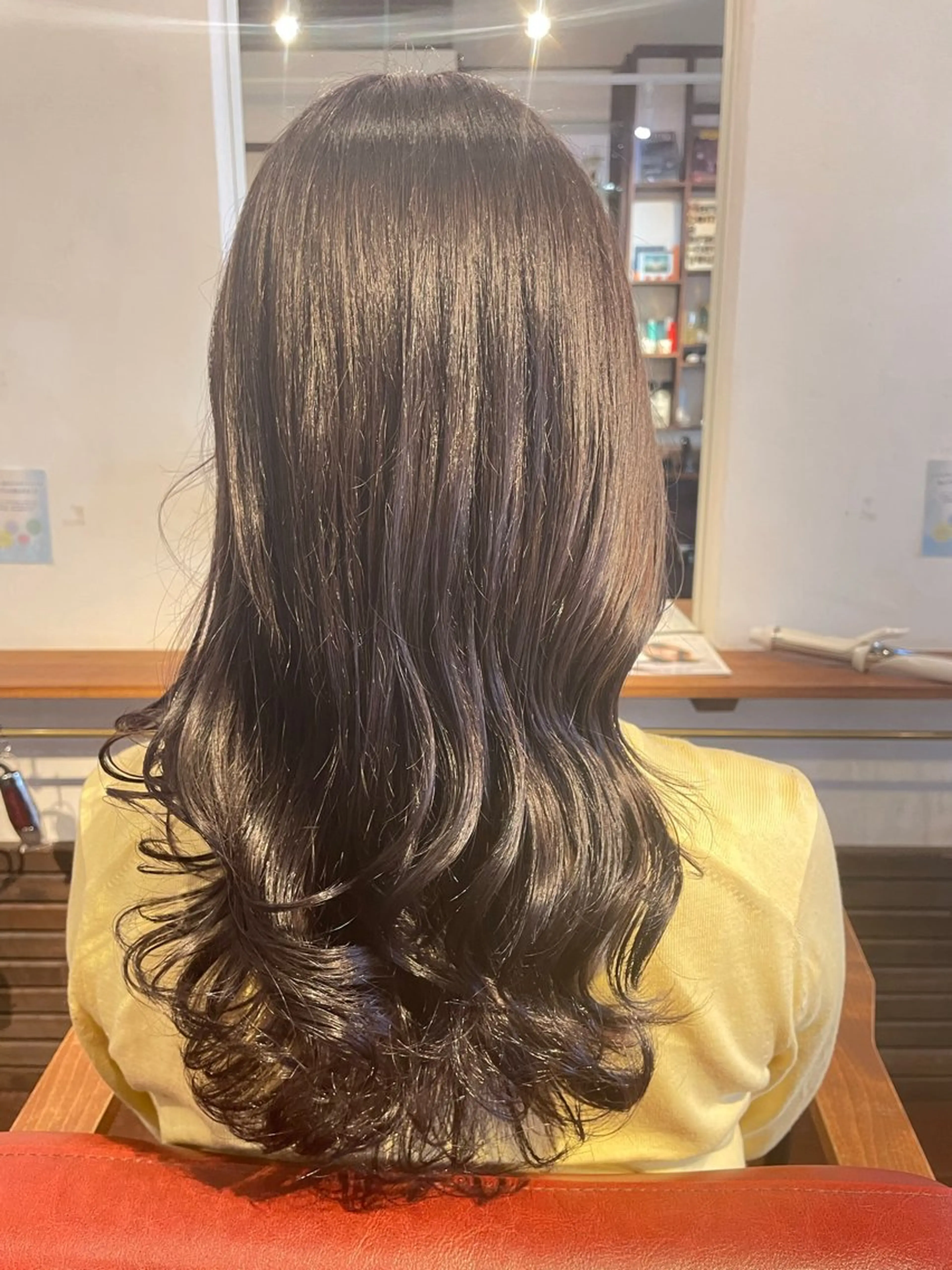 ロング ヘアカラー 髪質改善 🧶小林賢人のヘアスタイル