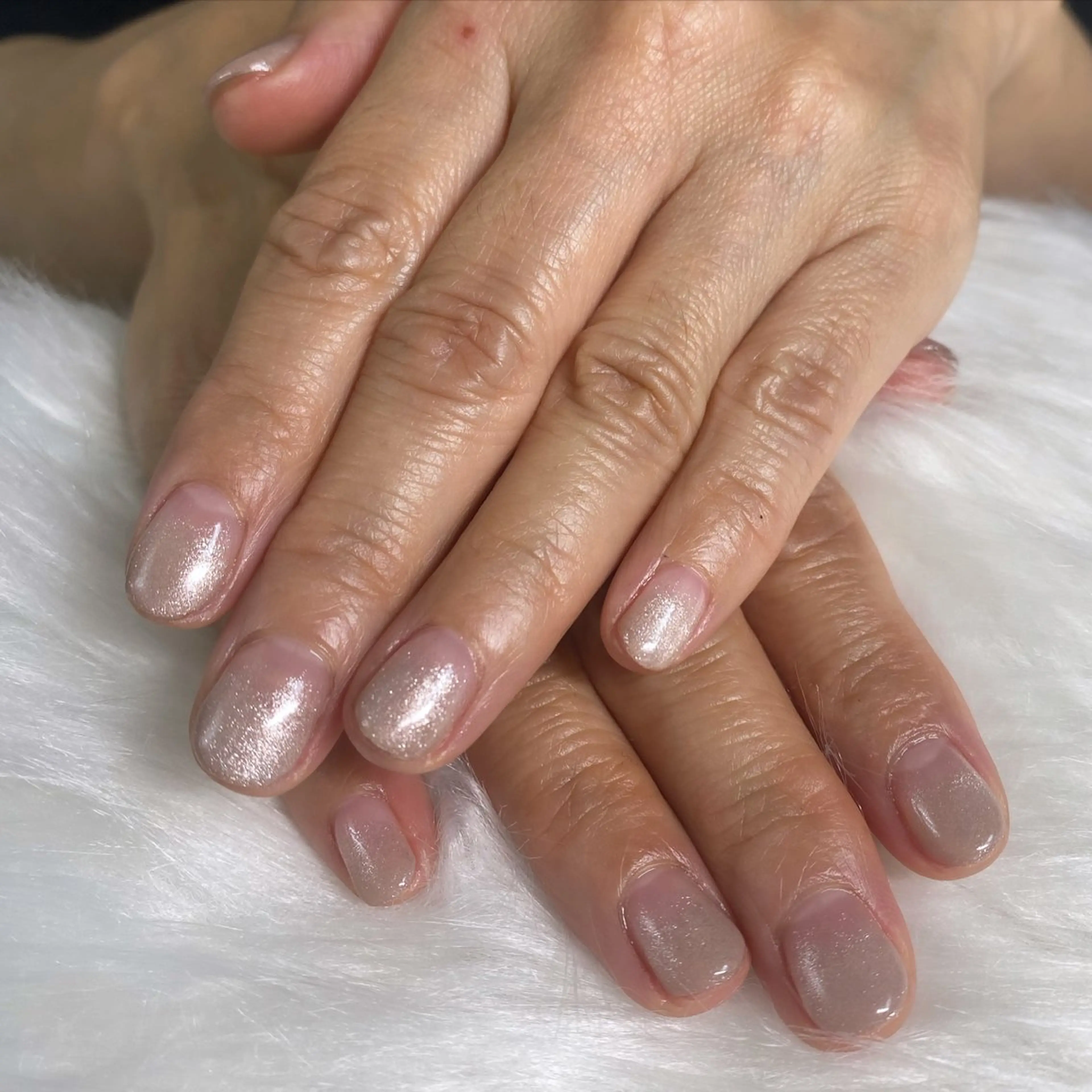 ネイル グラデーション マグネットネイル デュアス R _宇都宮のネイルデザイン