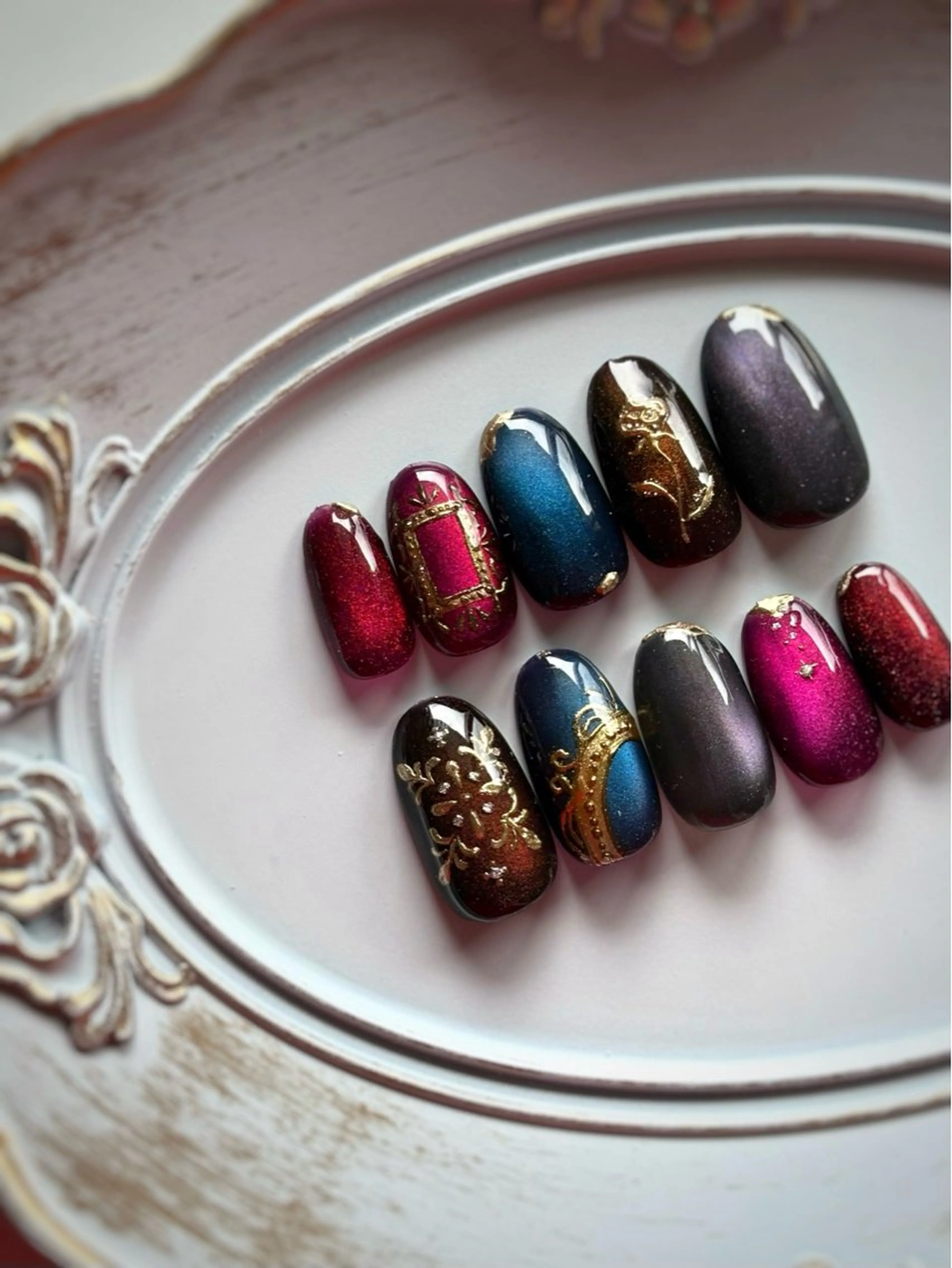 ネイル ハンドネイル FIORITURA Maikoのネイルデザイン