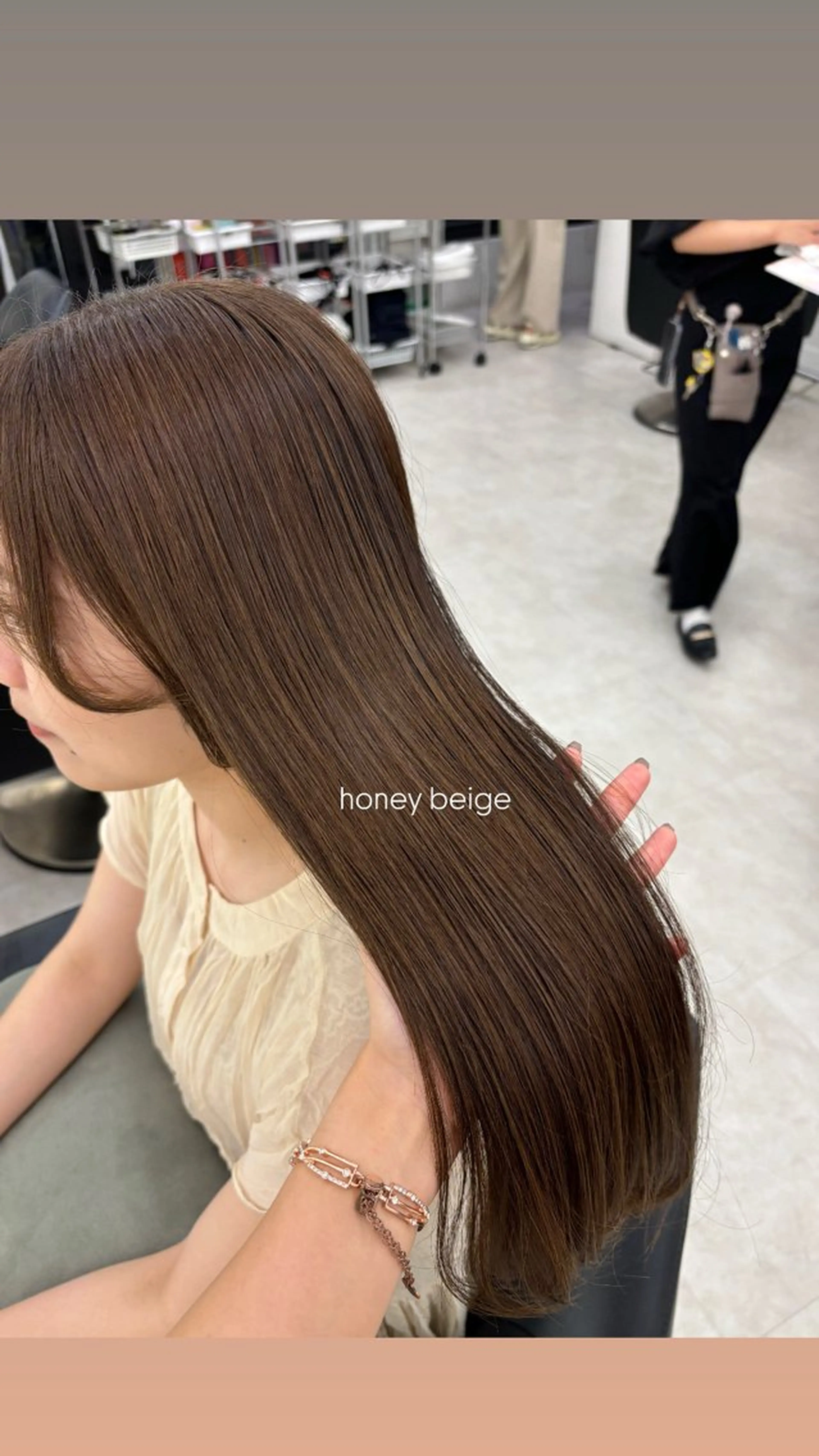 ミディアム Parve Mix/ 平 奈果🎀のヘアスタイル