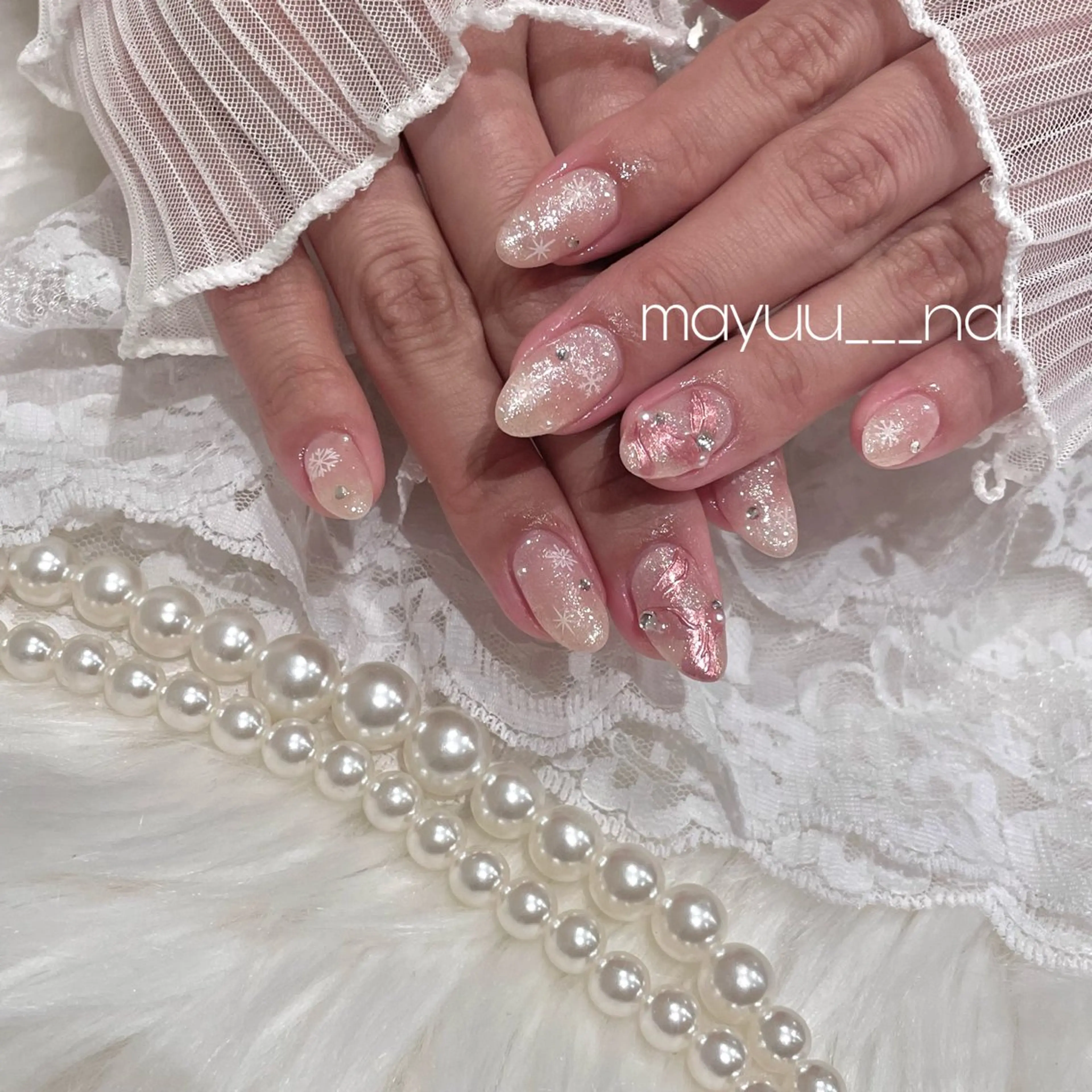 ネイル 🎀 Mayu 🎀痛ネイルのネイルデザイン