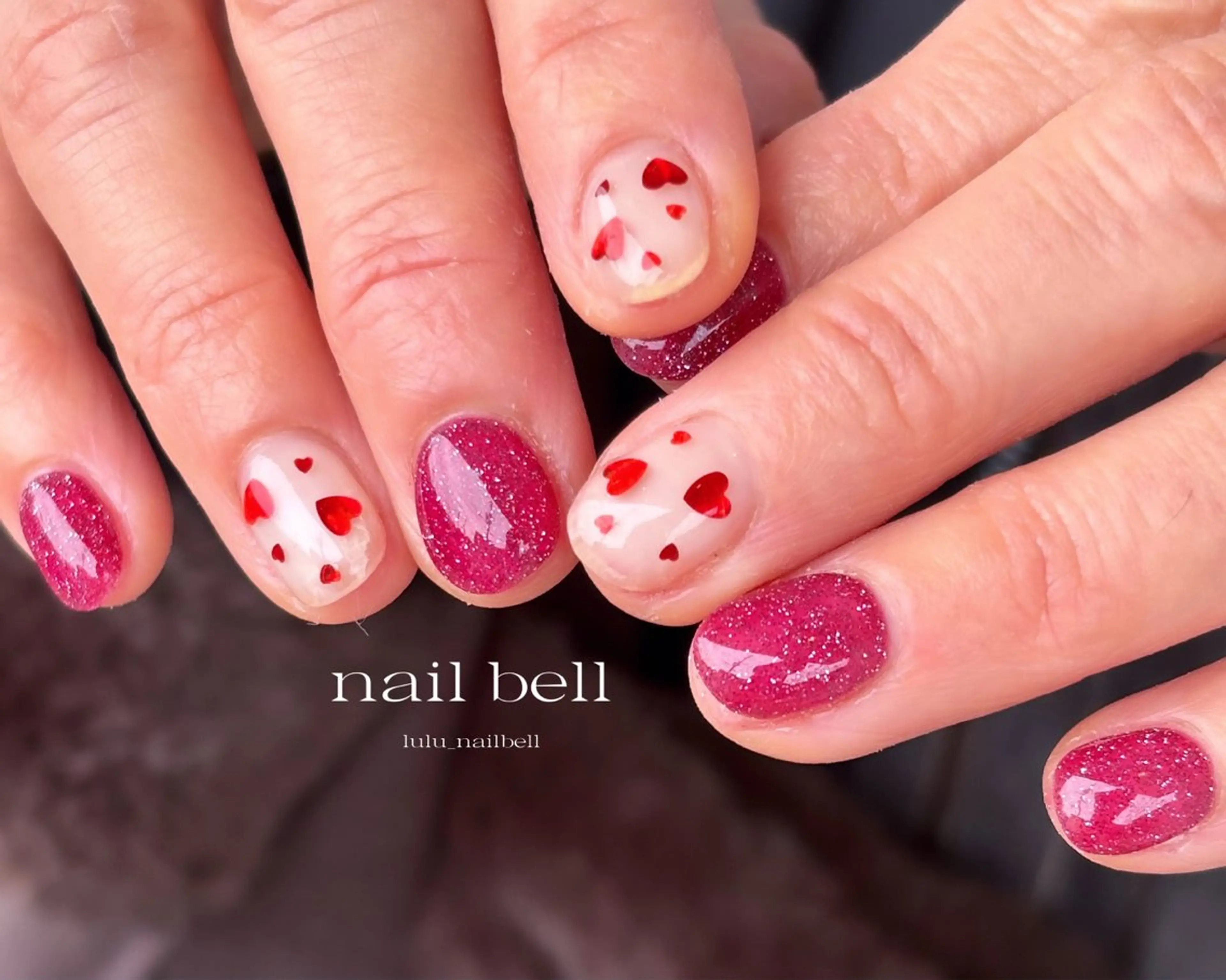 ネイル 大人可愛いネイル🎗 Hinaのネイルデザイン