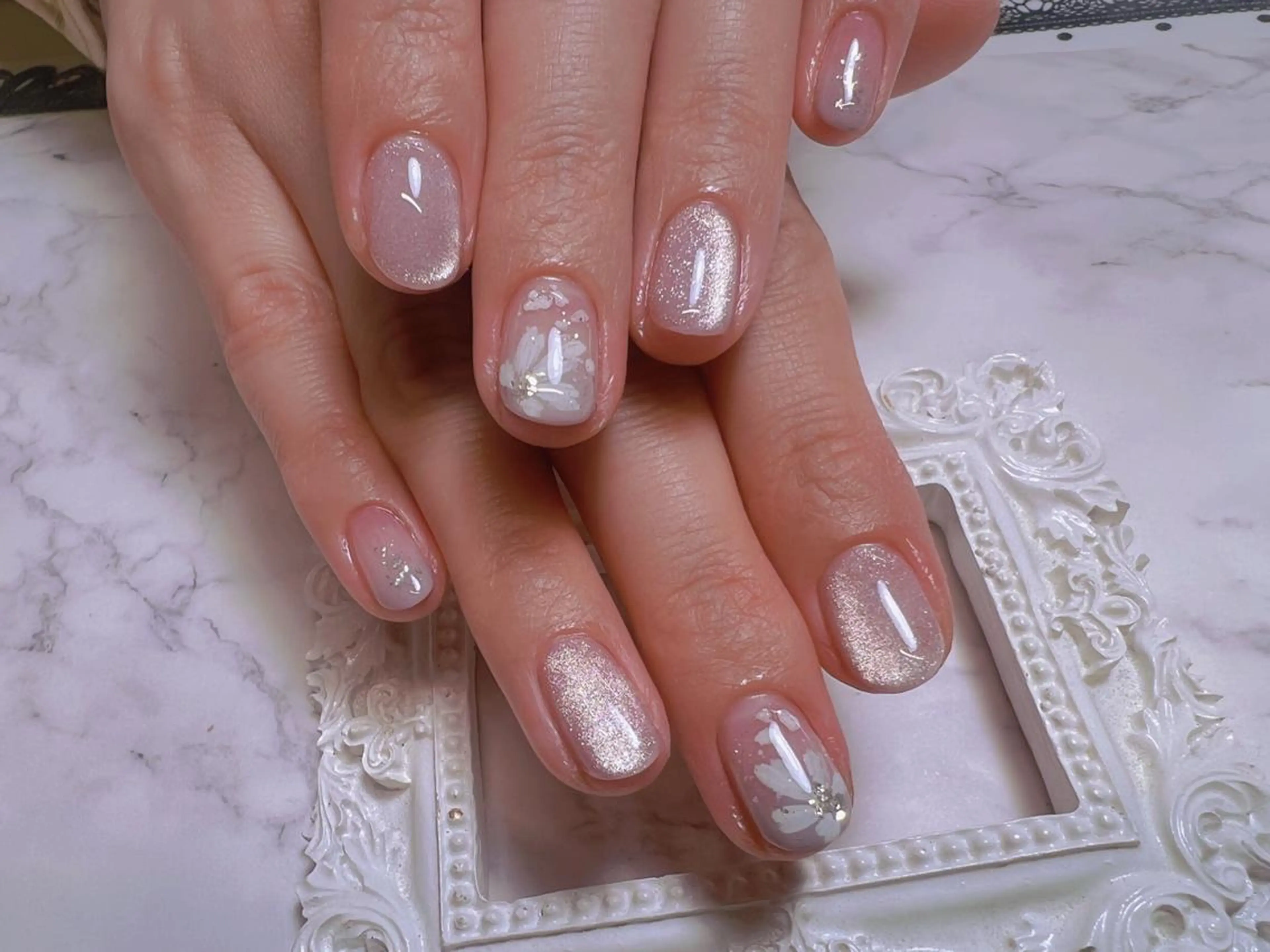 ネイル ハンドネイル へぜリヒ ·もものネイルデザイン