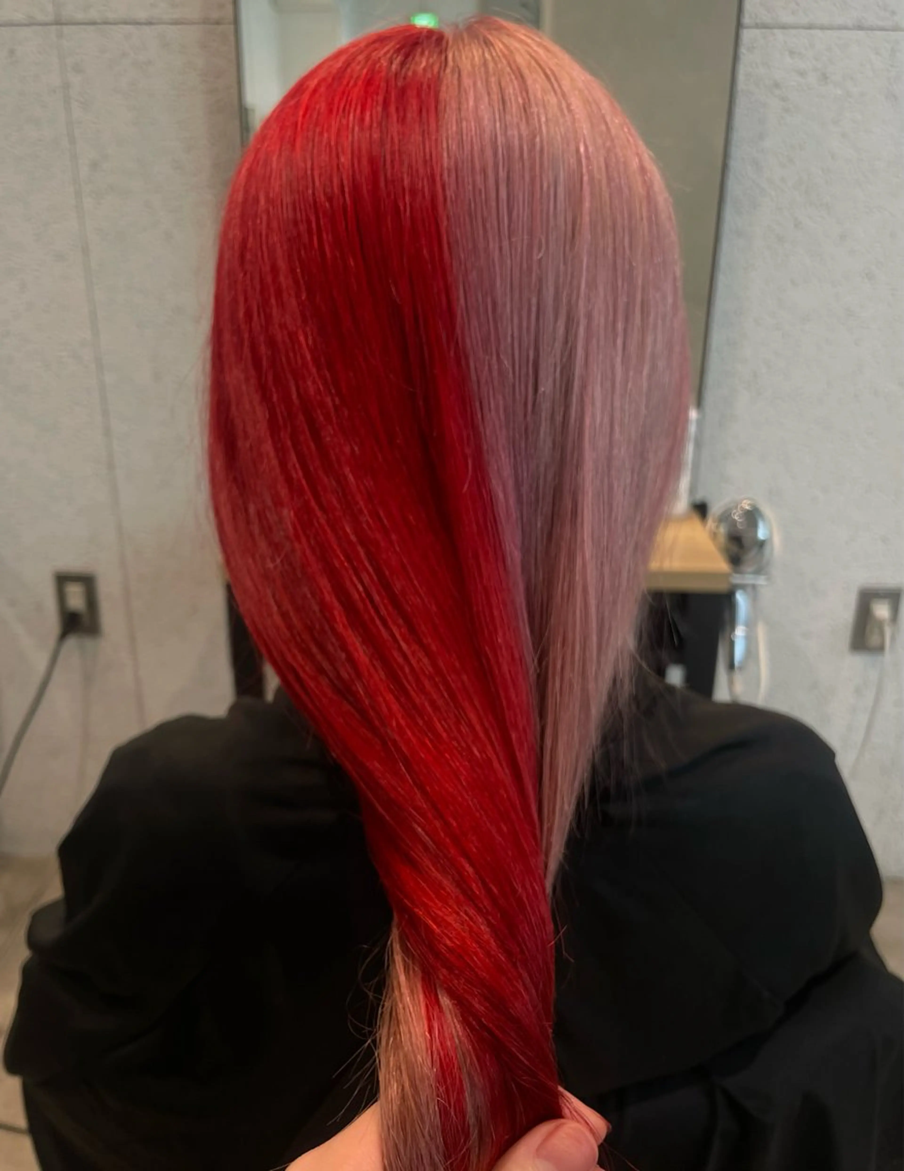 カラー ヘアカラー ハッシュレイヤー/ ハイトーン/senaのヘアスタイル