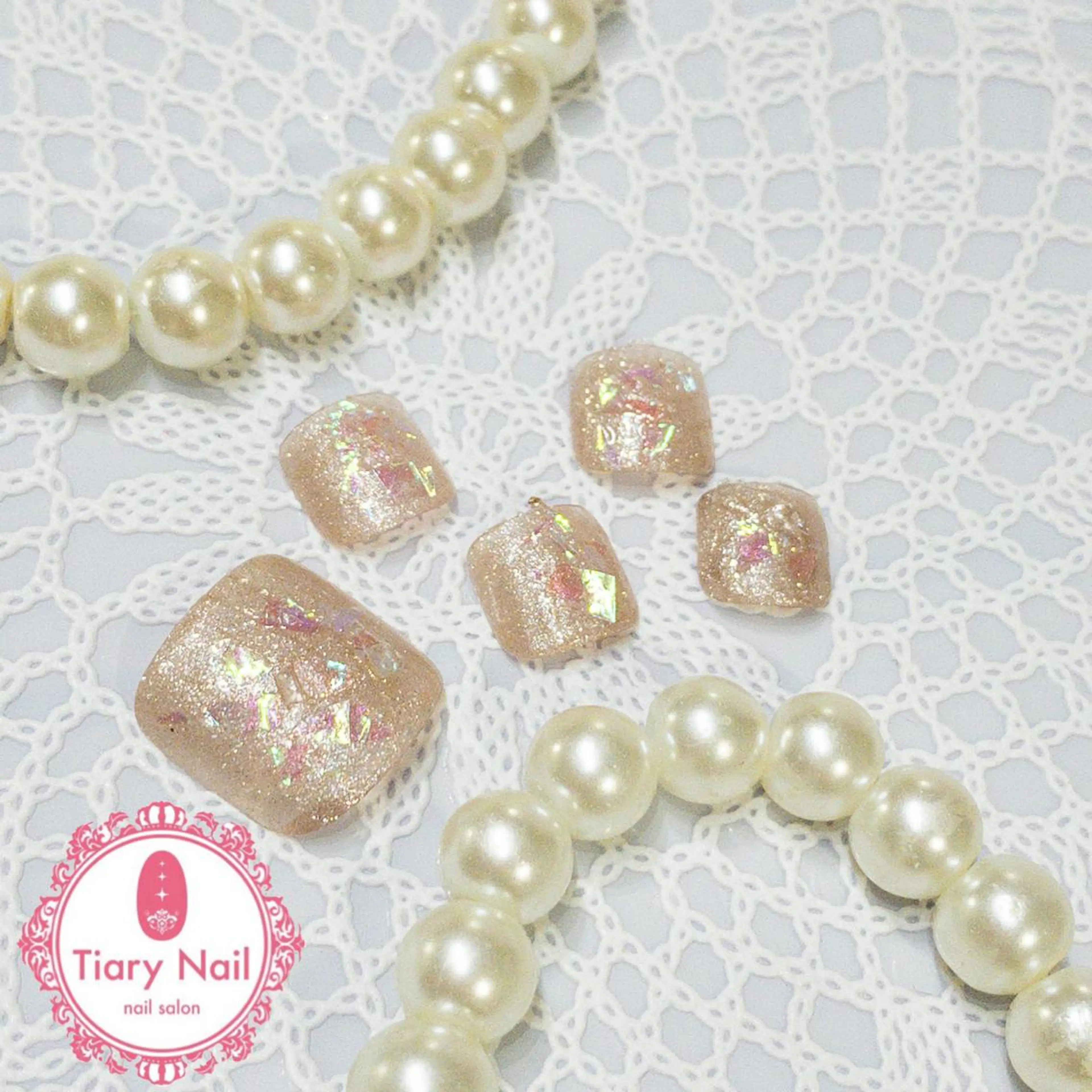 ネイル 💗🪽Tiary Nail🪽💗のネイルデザイン