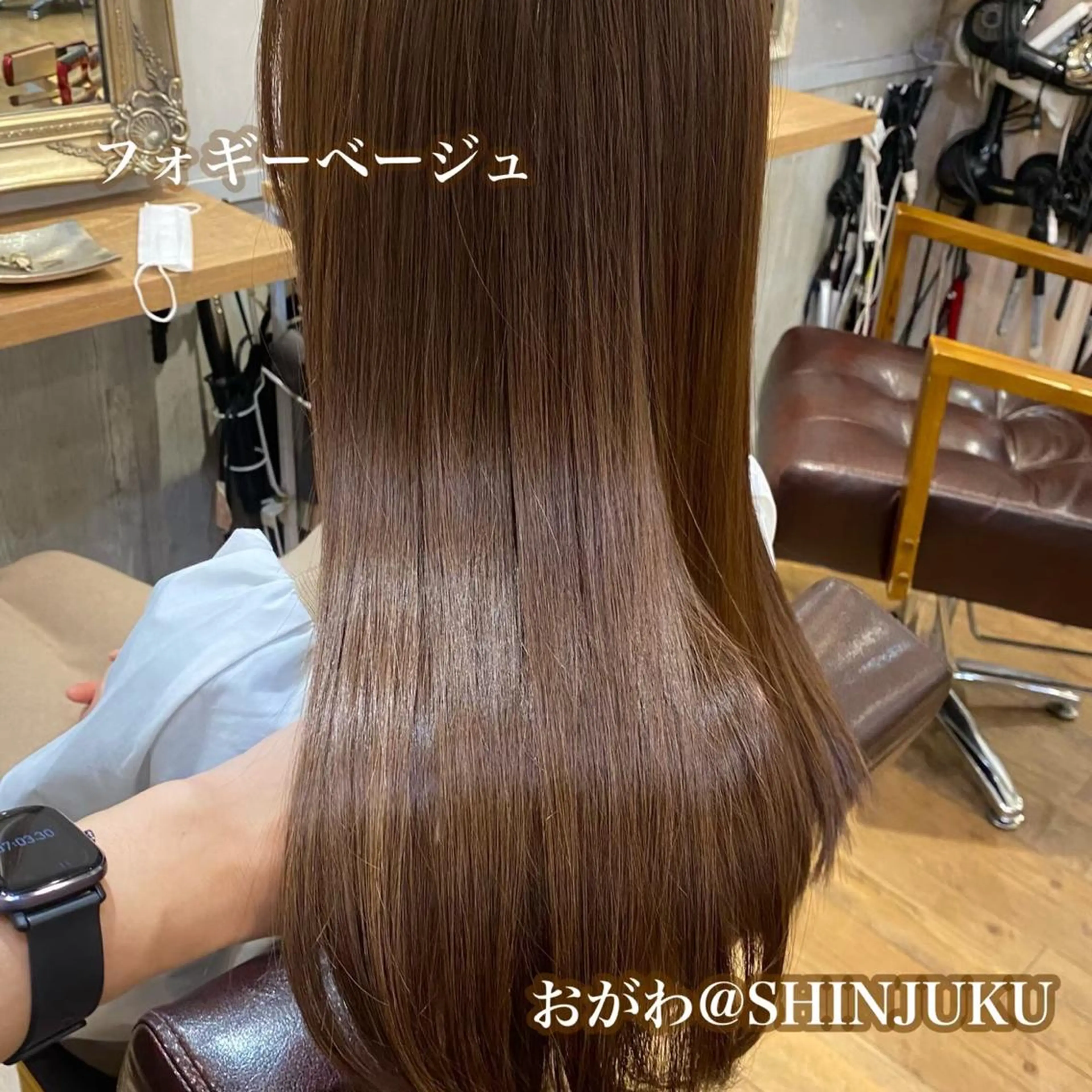 カット＋ﾌﾟﾚﾐｱ縮毛矯正+TOKIOトリートメント+高濃度炭酸シャンプーの写真