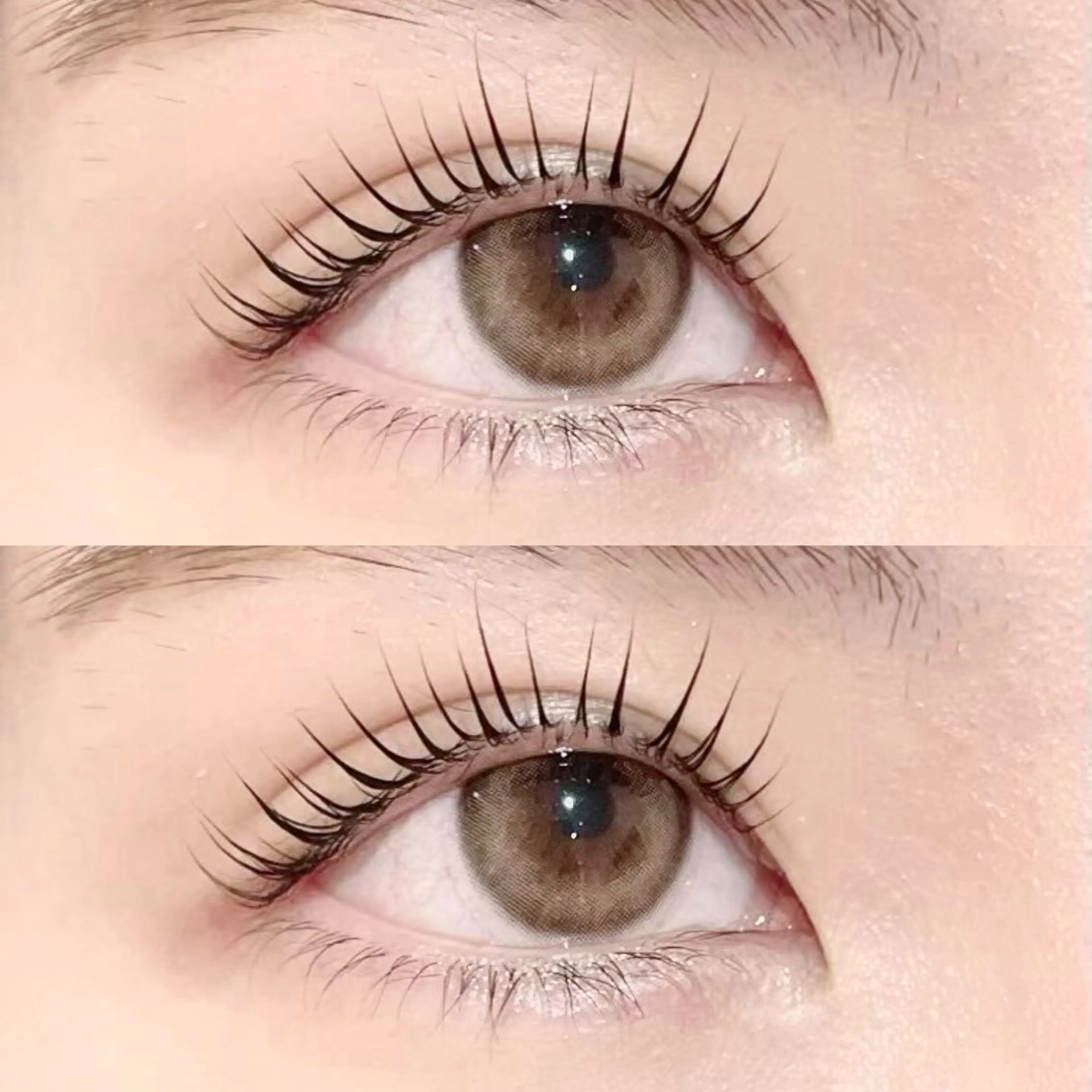 上まつ毛パーマの写真