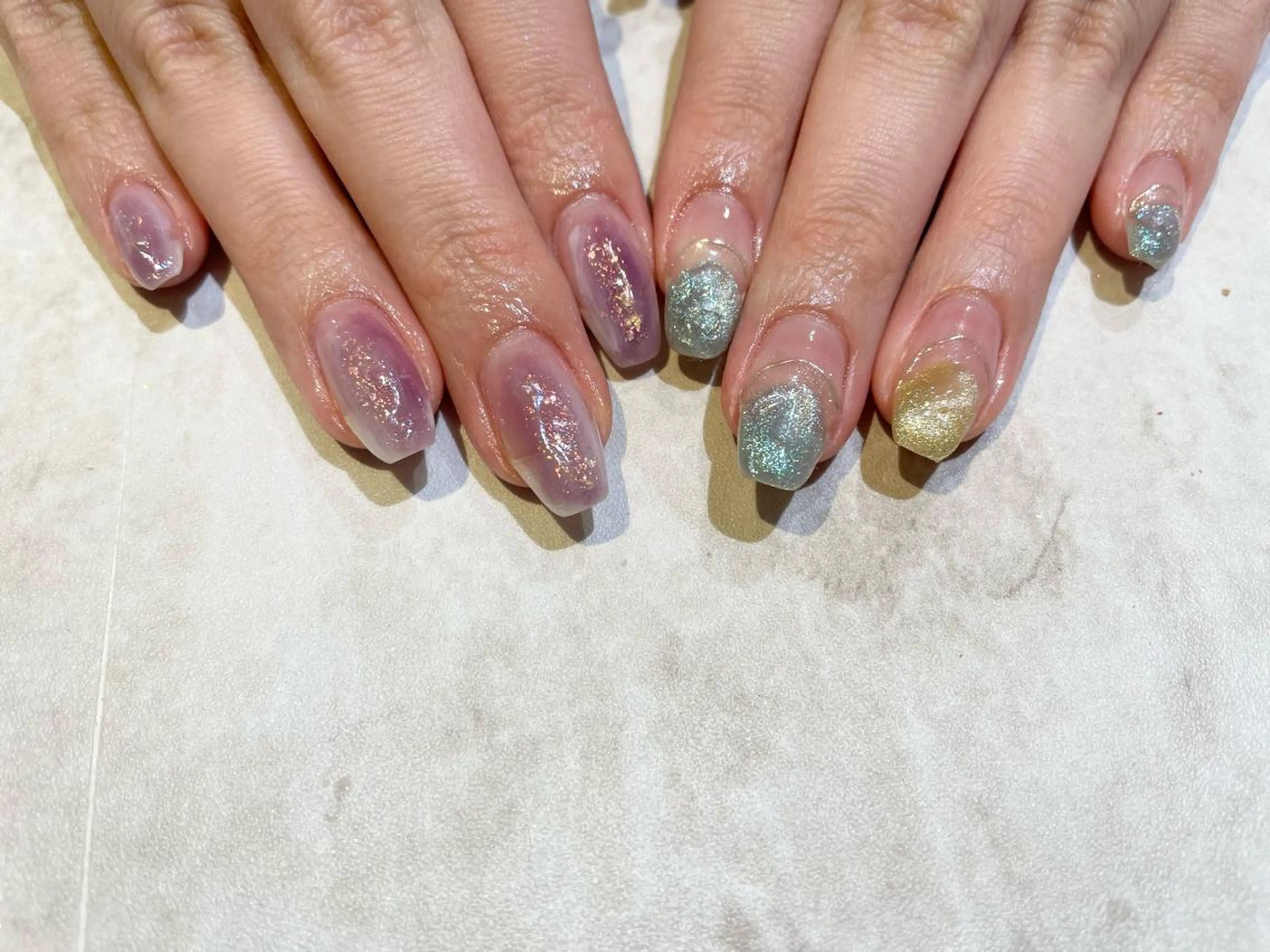 ネイル 舞田 苑香のネイルデザイン