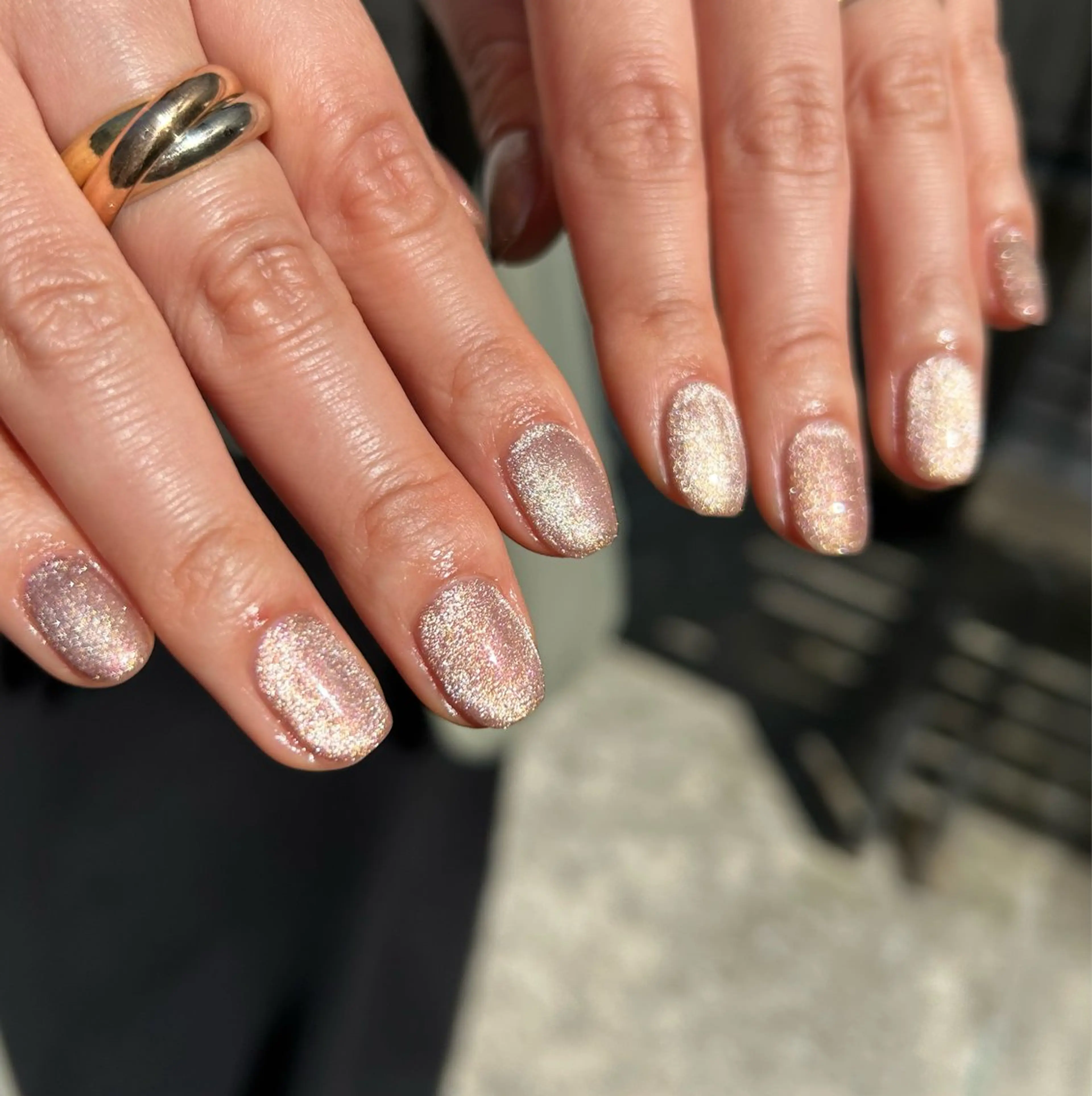 ネイル マグネットネイル ワンカラーネイル Yumi 広尾|恵比寿ネイルのネイルデザイン