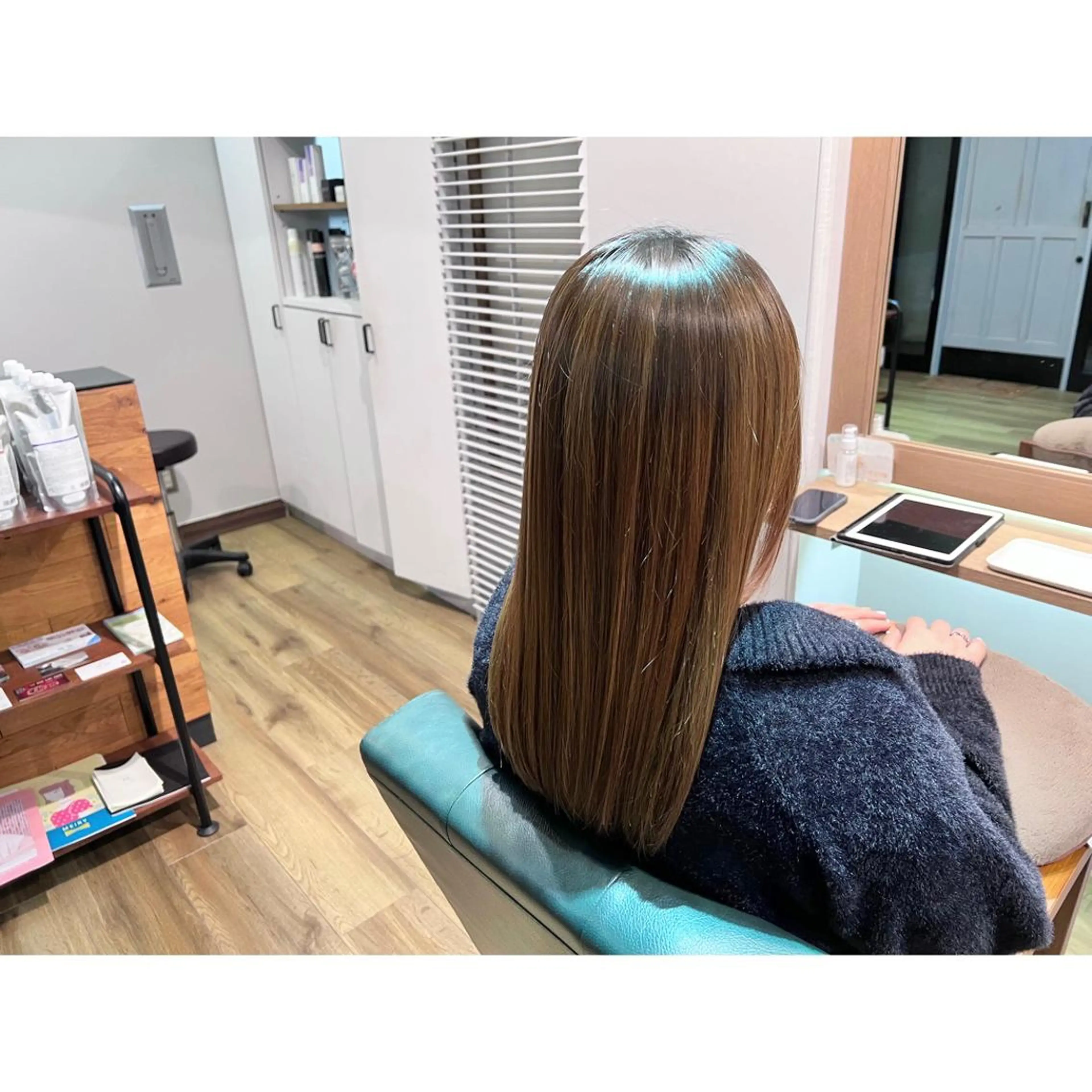 ロング トリートメント 酸熱トリートメント トリートメント ツキダテ ユイのヘアスタイル