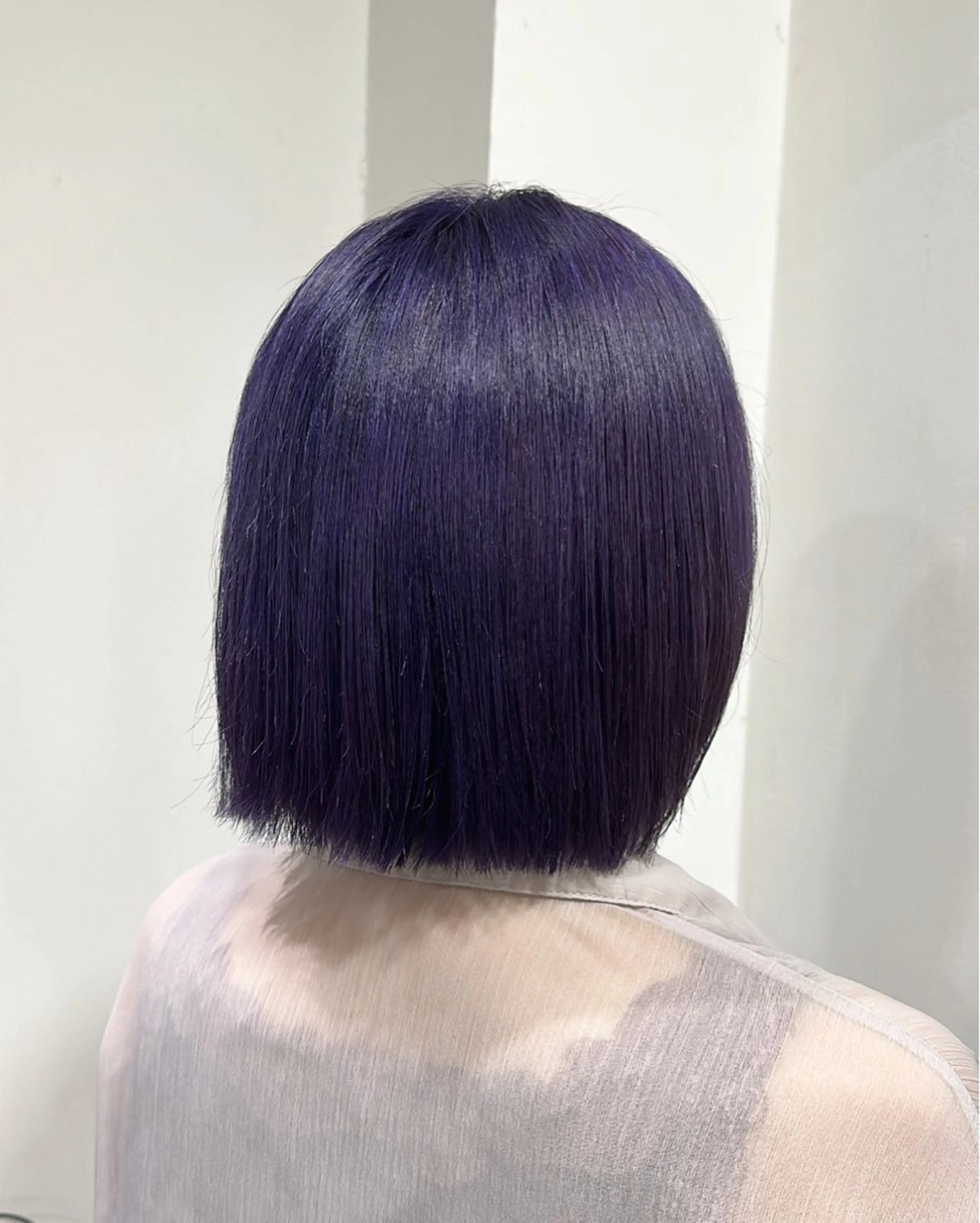 カラー noa / 郡山ボブ /透明感カラー🤍のヘアスタイル