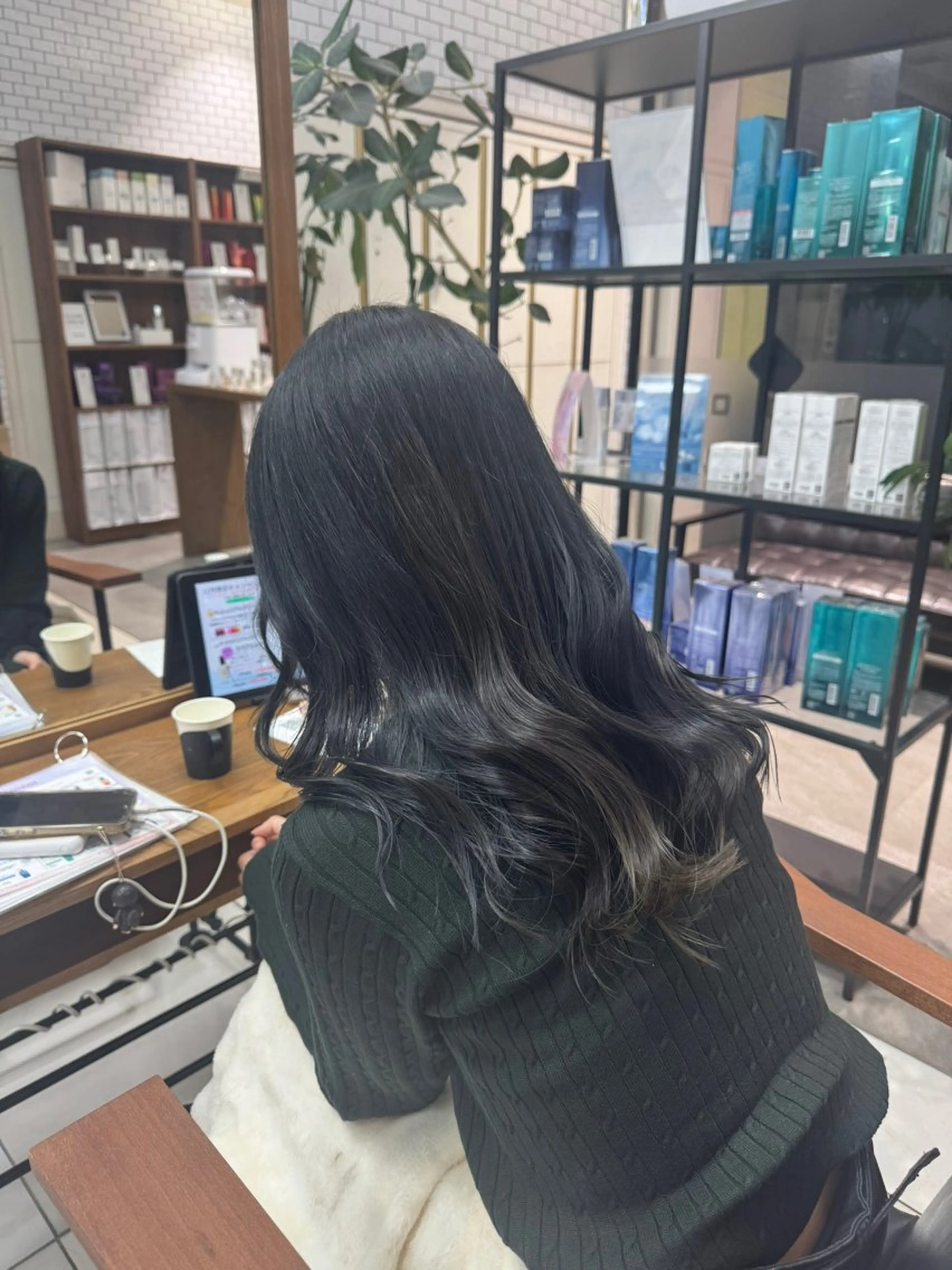 セミロング カラー ヘアカラー トリートメント HAREru.Smart  Salon所属・透明感カラー/ブリー チ/エクステ/さくらのヘアスタイル