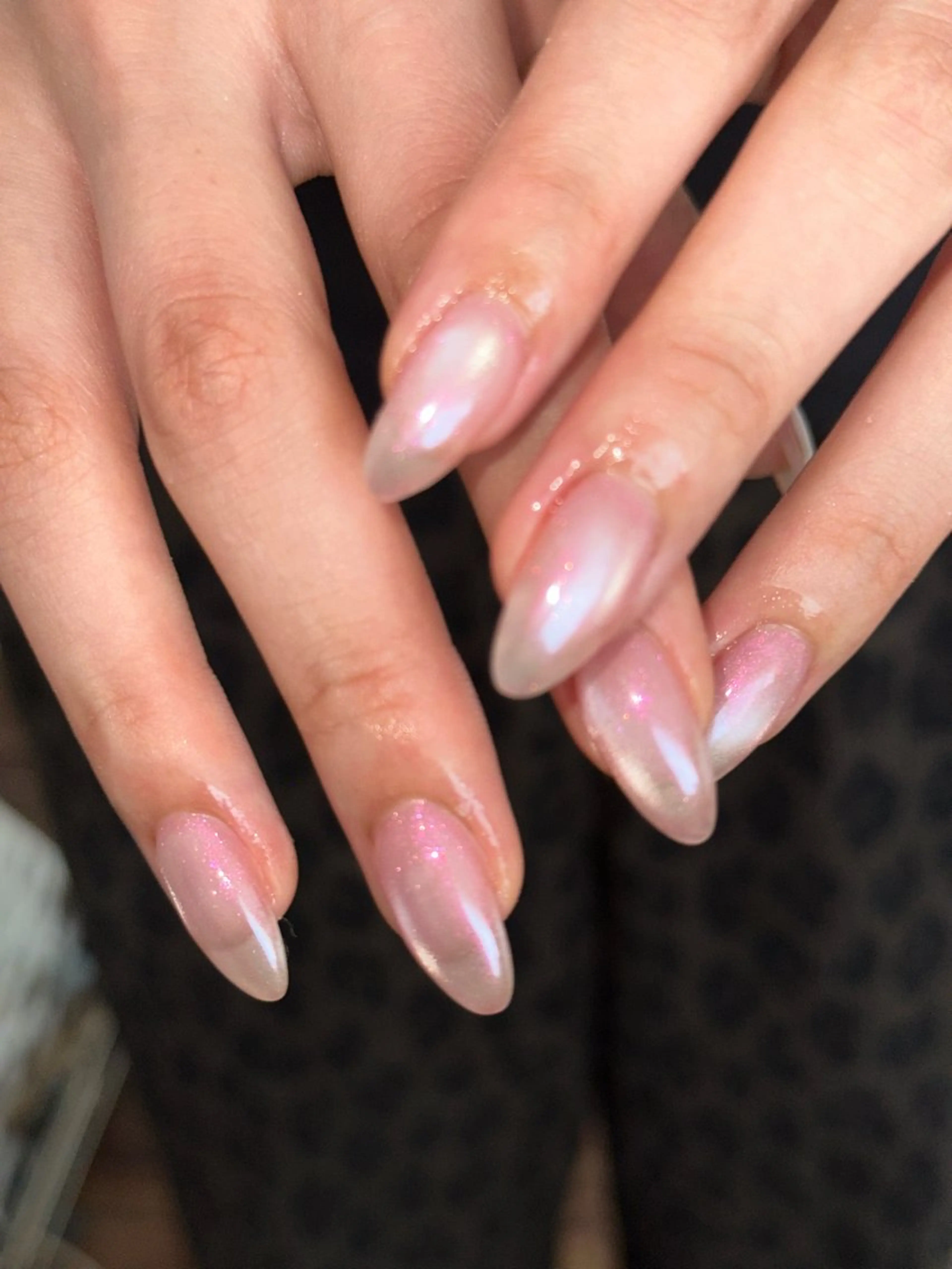 ネイル 氷ネイル・うるうるネイル キラキラネイル ニュアンスネイル シンプルネイル ハンドネイル Nroom.所属・Nroom. /はるのネイルデザイン