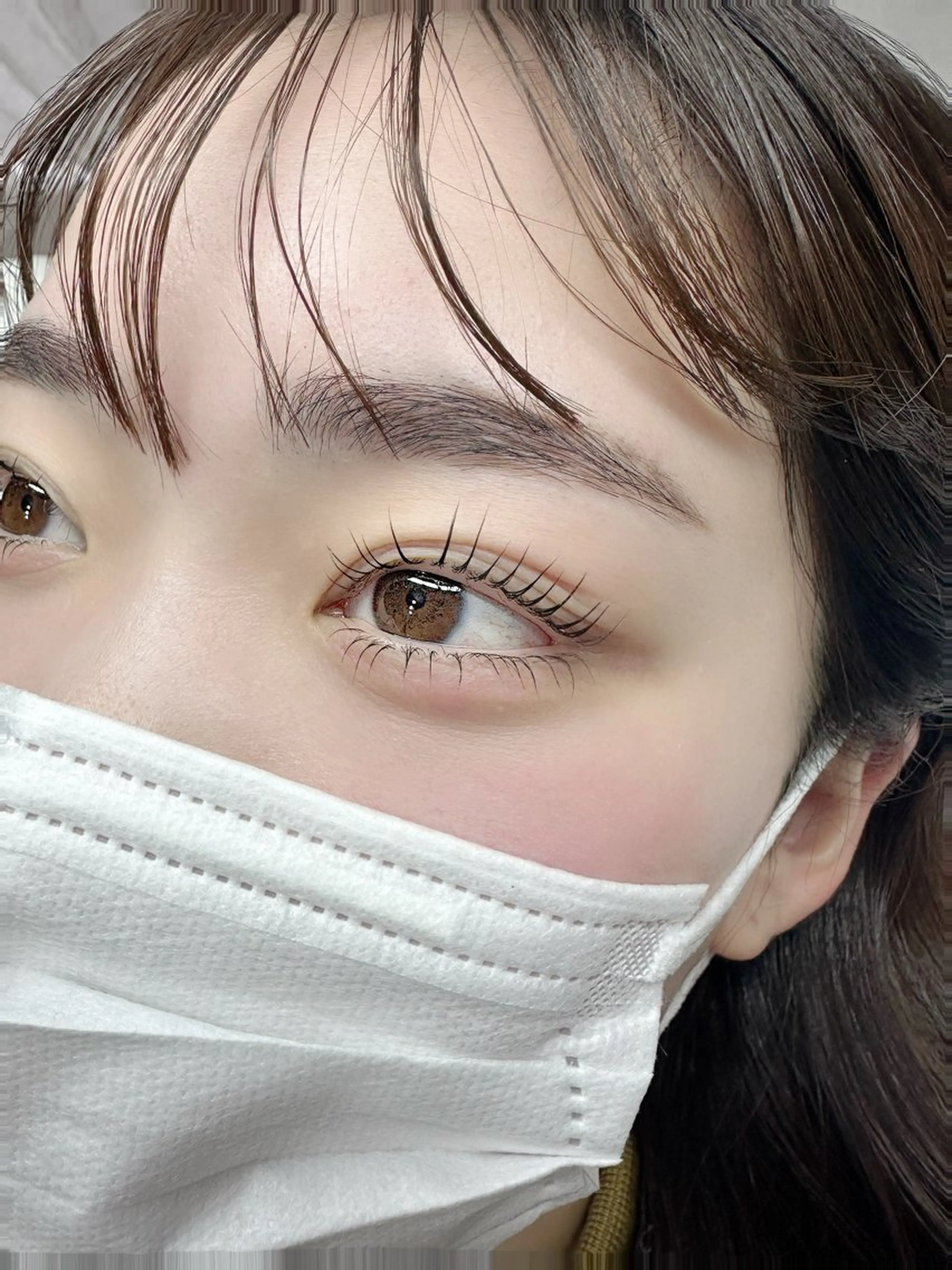 マツエク・マツパ パリジェンヌラッシュリフト 下まつげエクステ 一重×まつ毛パーマ Le'a salonのマツエク・マツパデザイン