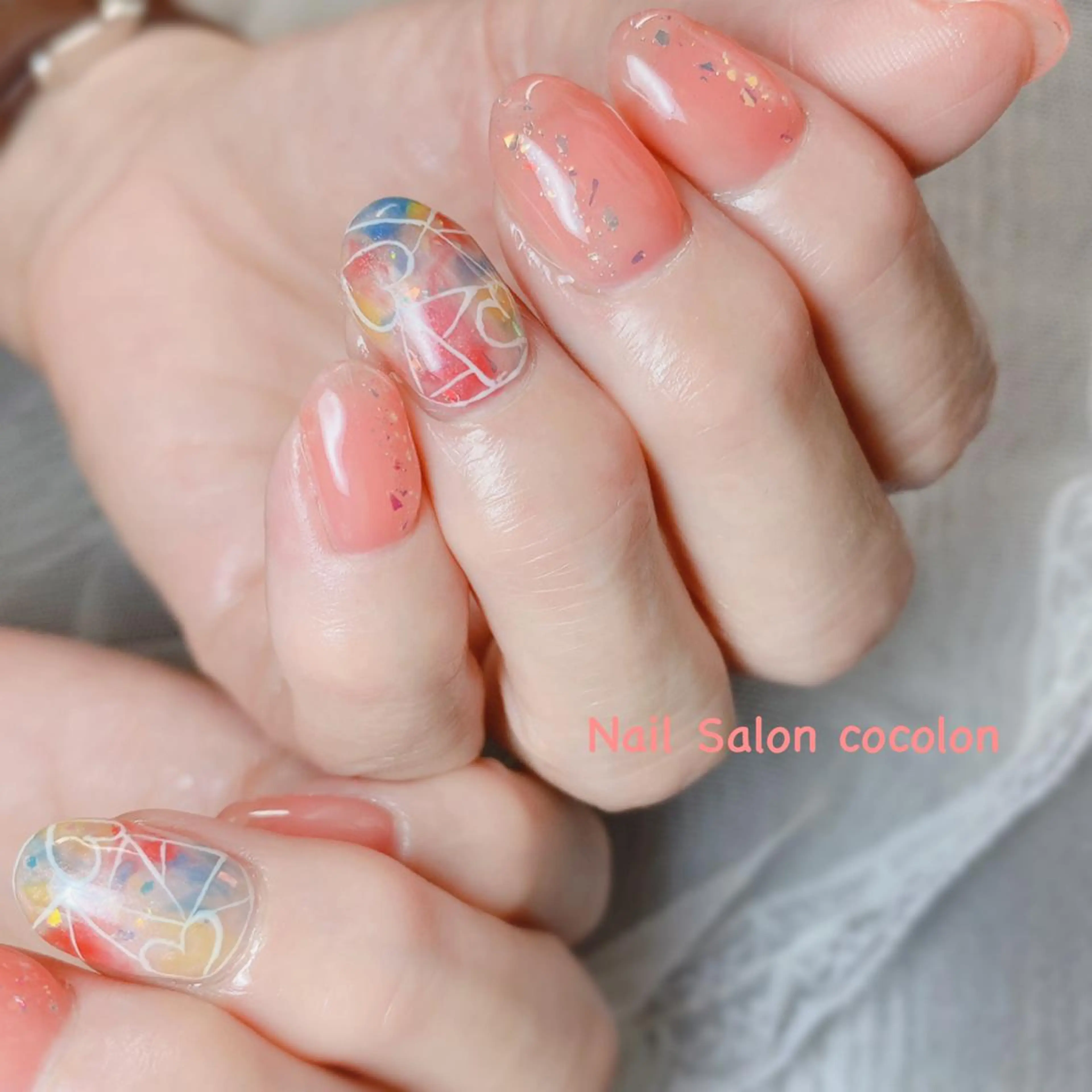 ネイル アートネイル 柴崎 美幸のネイルデザイン