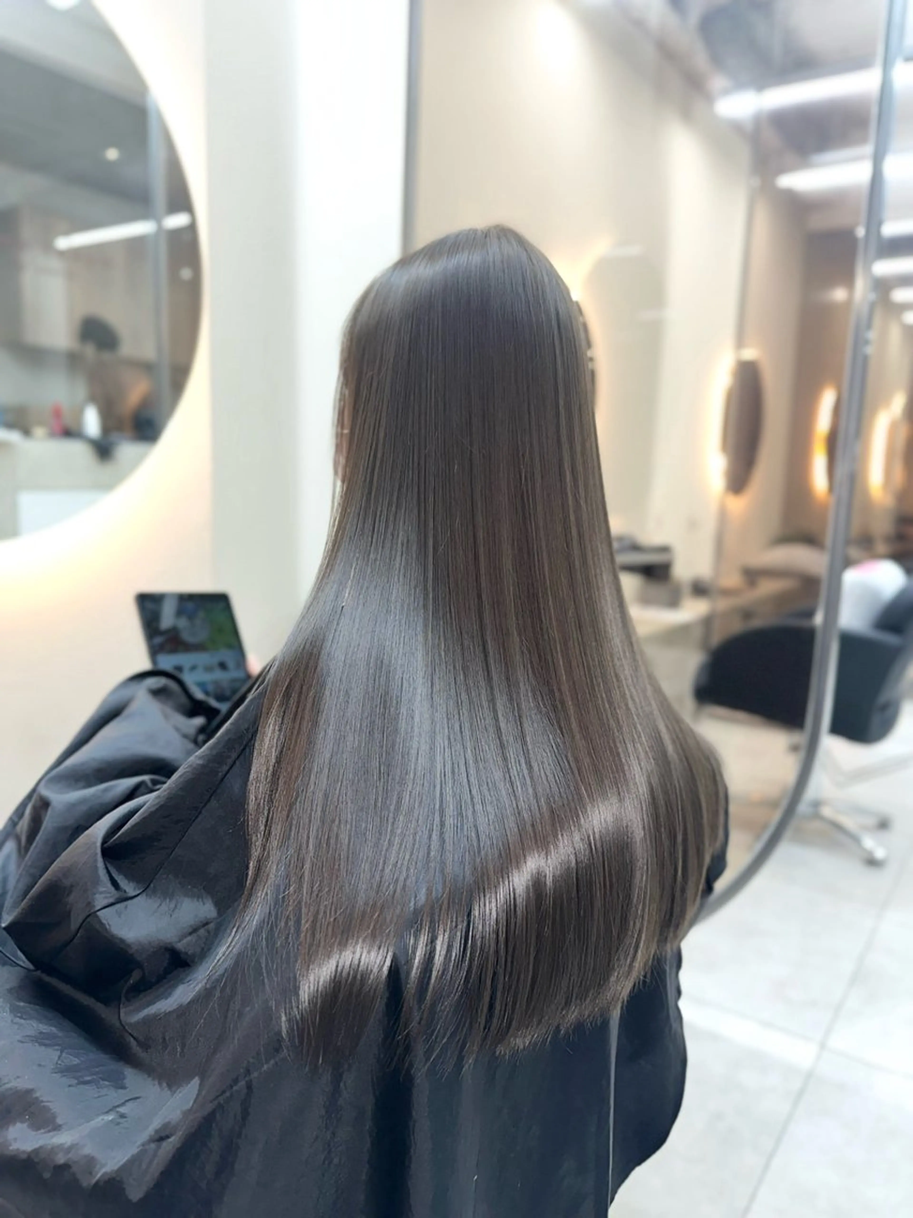 ロング カラー パーマ トリートメント 広島/美髪矯正/ 髪質改善/tamのヘアスタイル