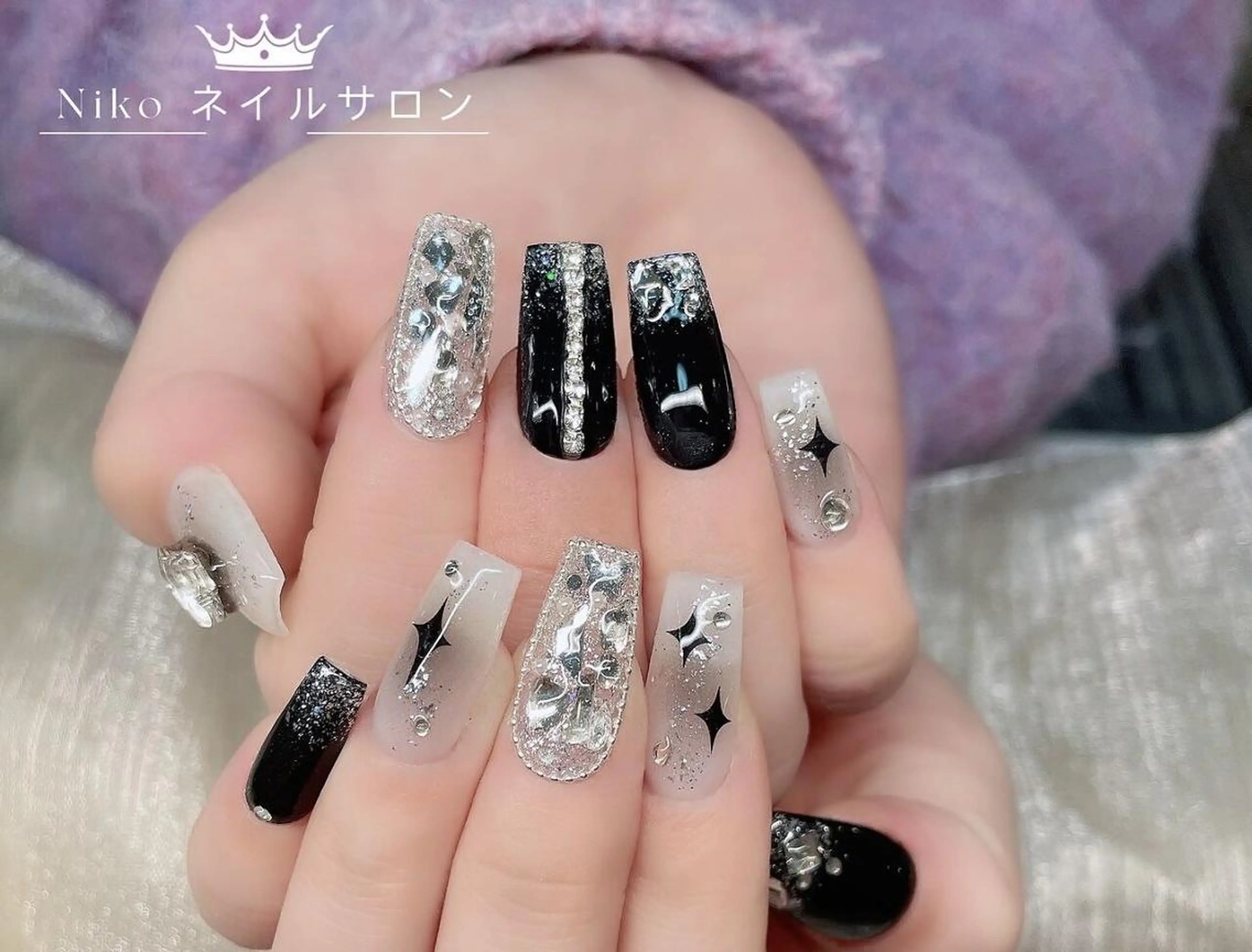 ネイル チークネイル 長さ出し フットネイル フレンチネイル ジェルネイル Niko Nailsalonのネイルデザイン