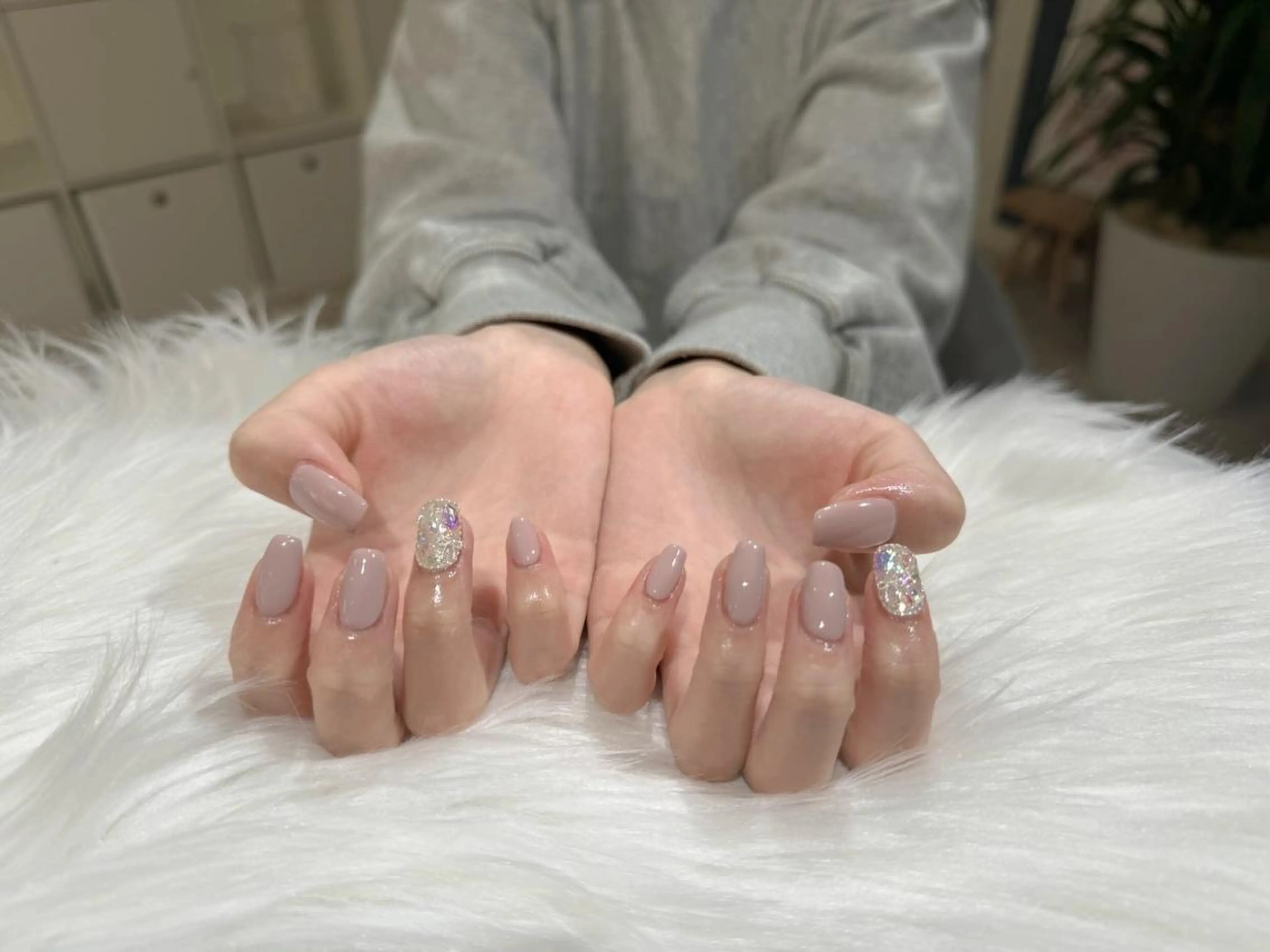 ネイル 韓国ネイル シンプルネイル ハンドネイル Nail Salon Lindaのネイルデザイン