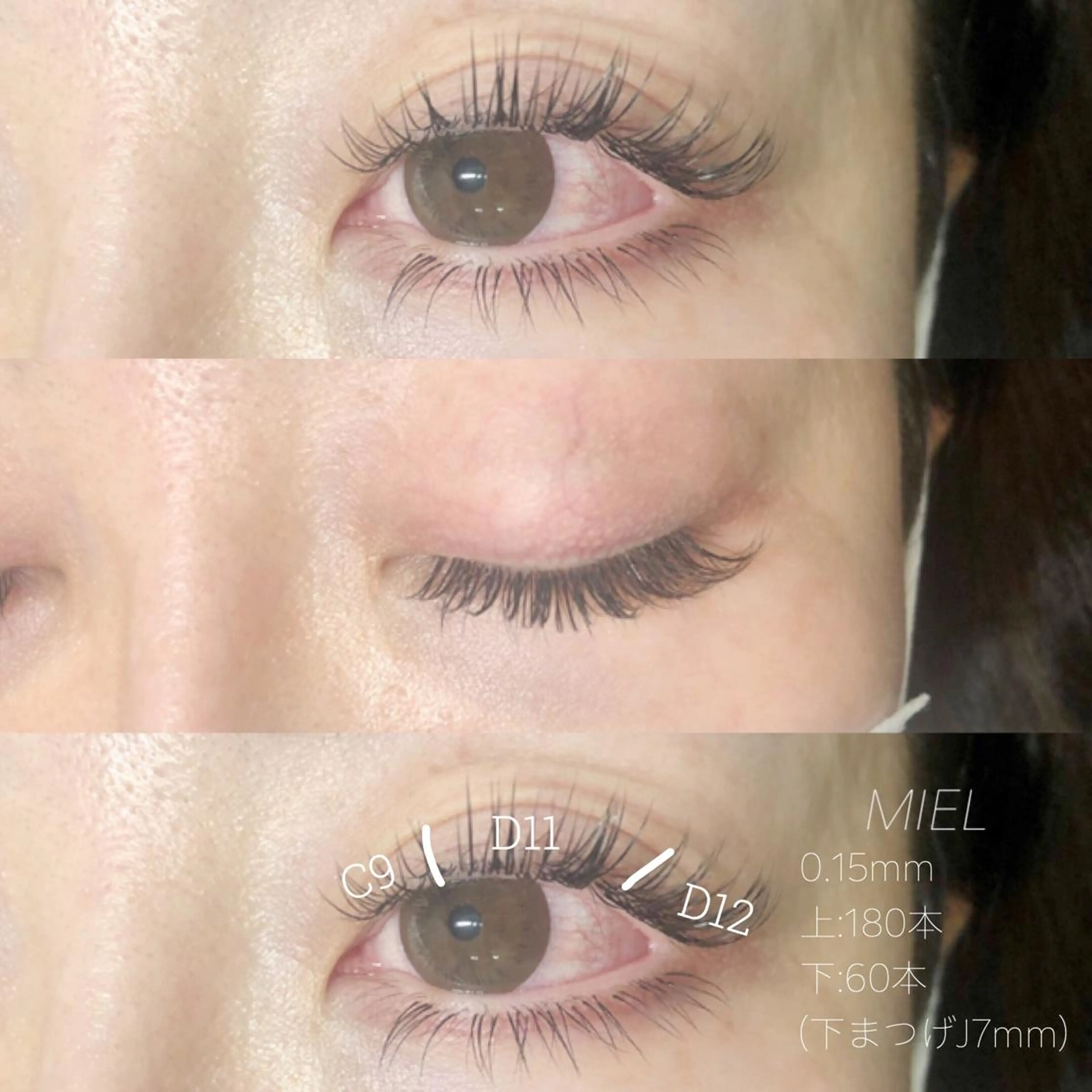 マツエク・マツパ マツエク Joli. 🌷nakajimaのマツエク・マツパデザイン