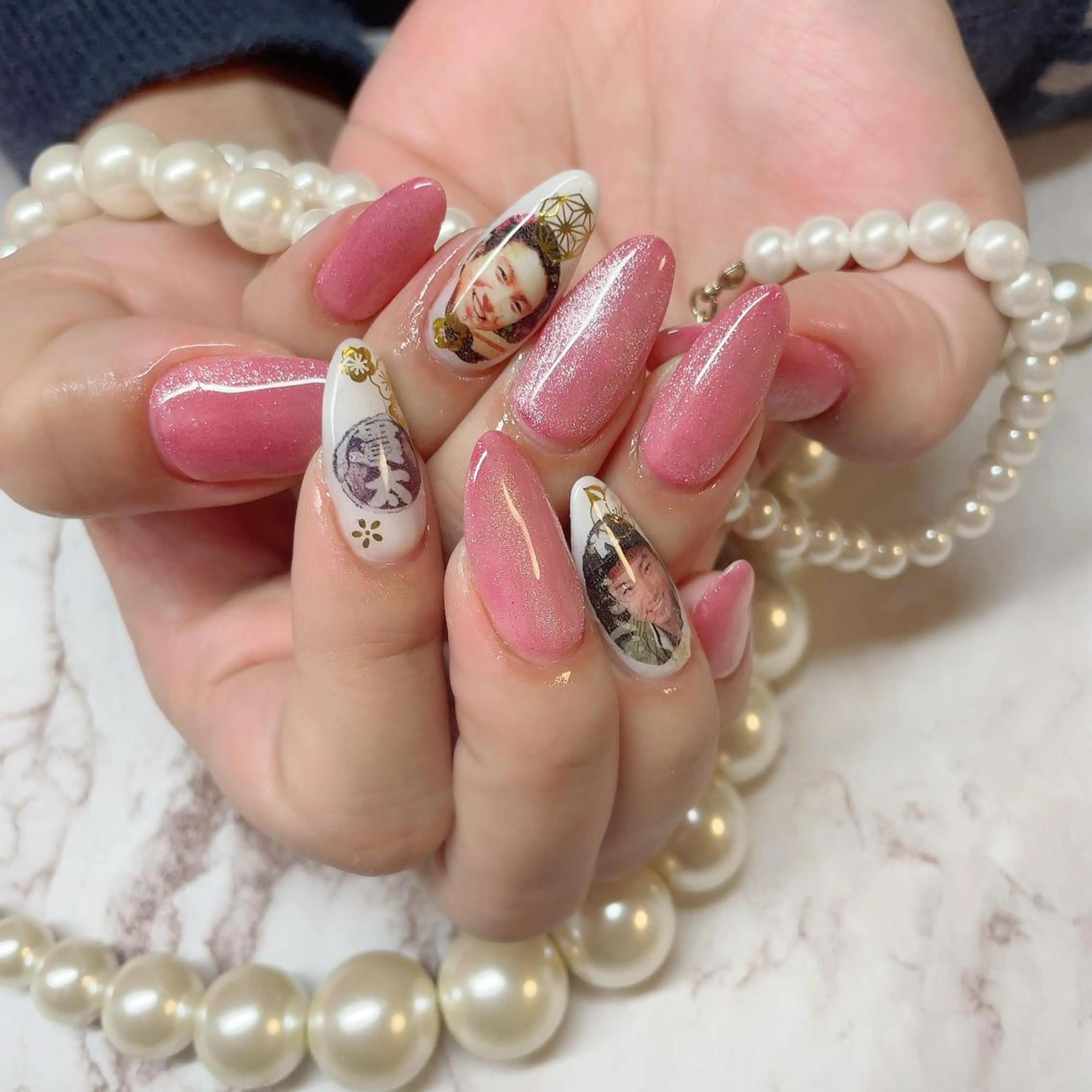 ネイル マグネットネイル 持ち込み ハンドネイル Nail salon 🎀Angeのネイルデザイン