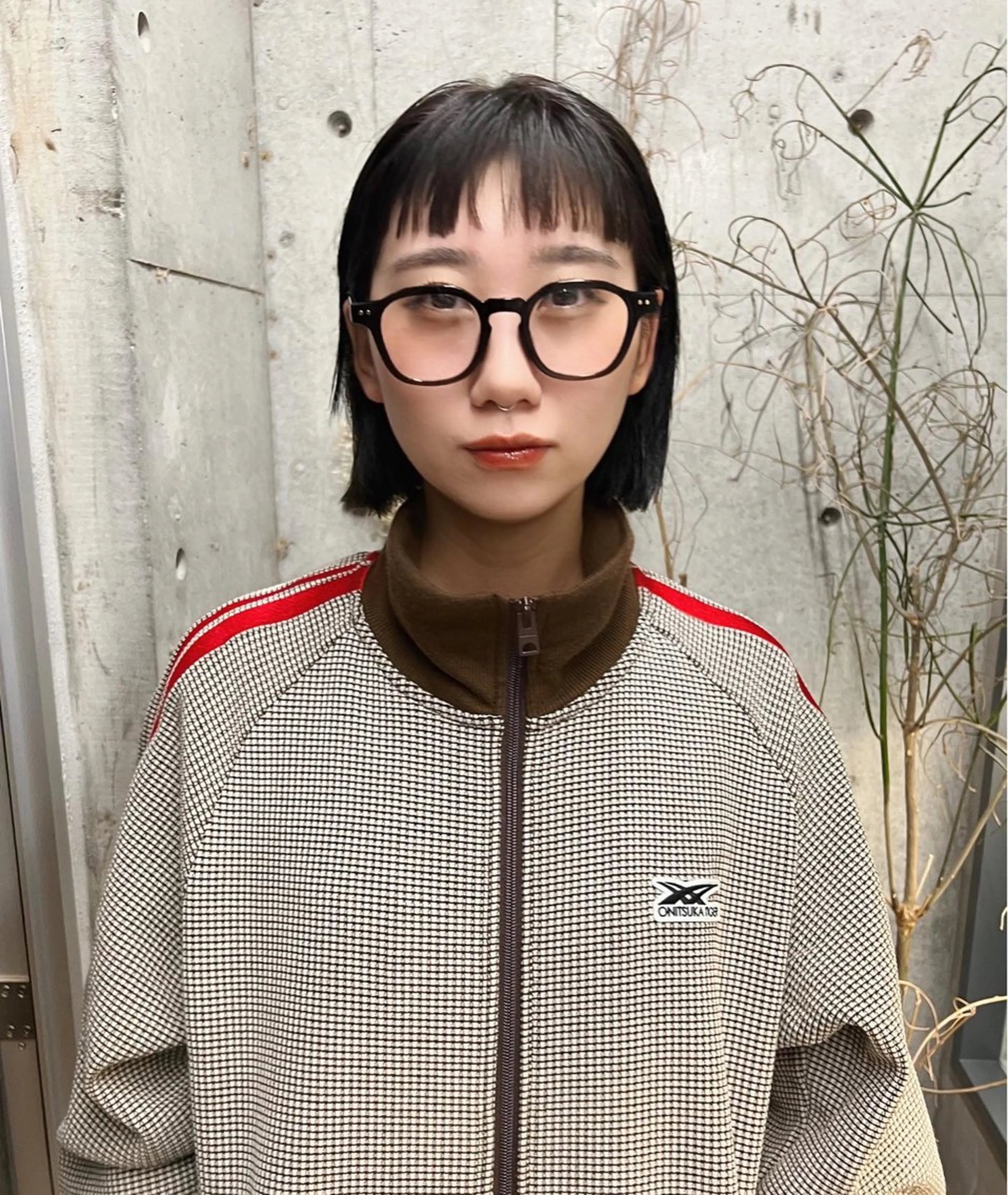 ショート オン眉 カット sakoda shunkiのヘアスタイル