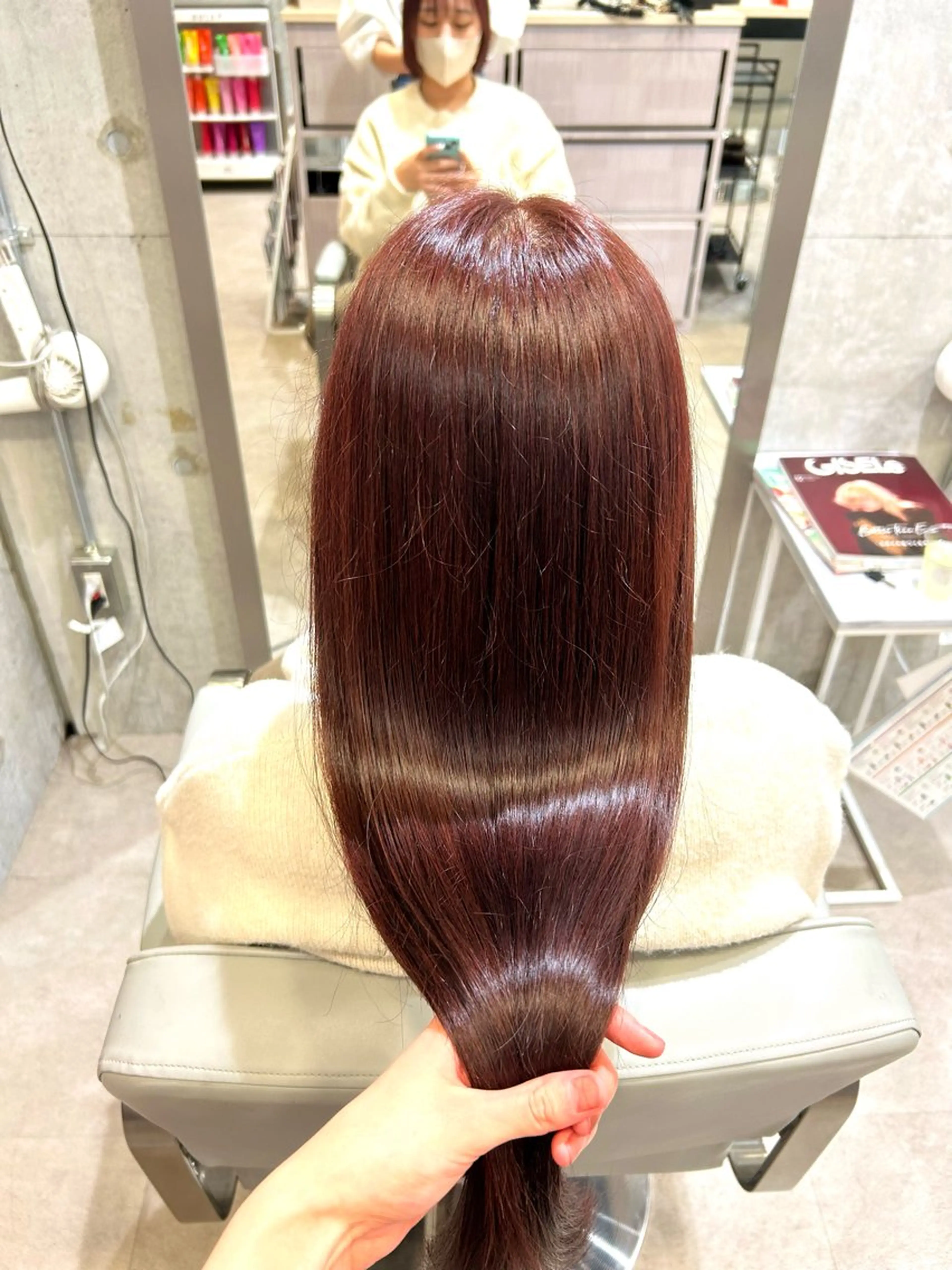 ロング カラー SAKURA🍒 天神/大名/透明感のヘアスタイル