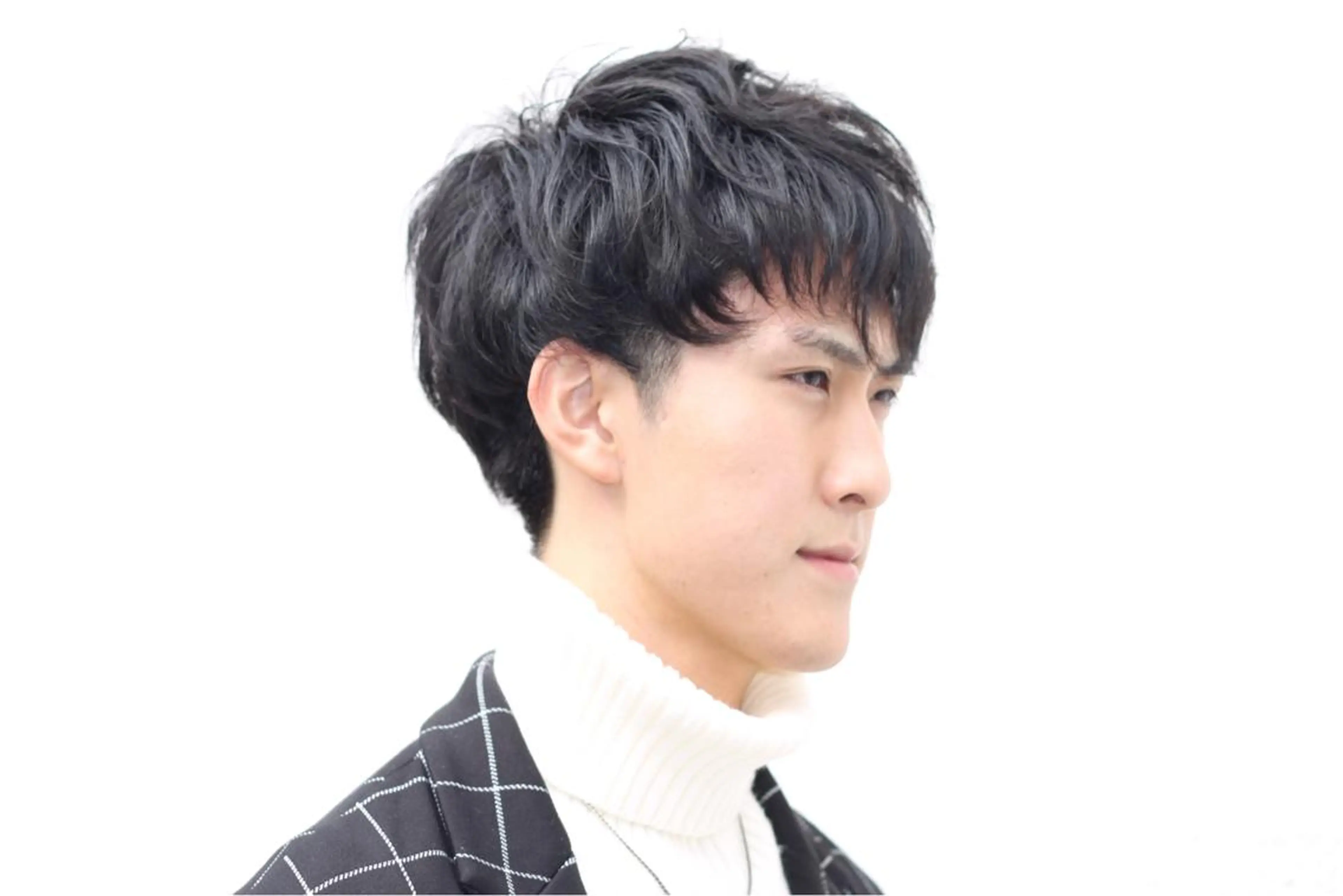 ショート パーマ メンズ メンズパーマ カット パーマ 💛丁寧さNo.🥇 🧸片山智裕💛のヘアスタイル